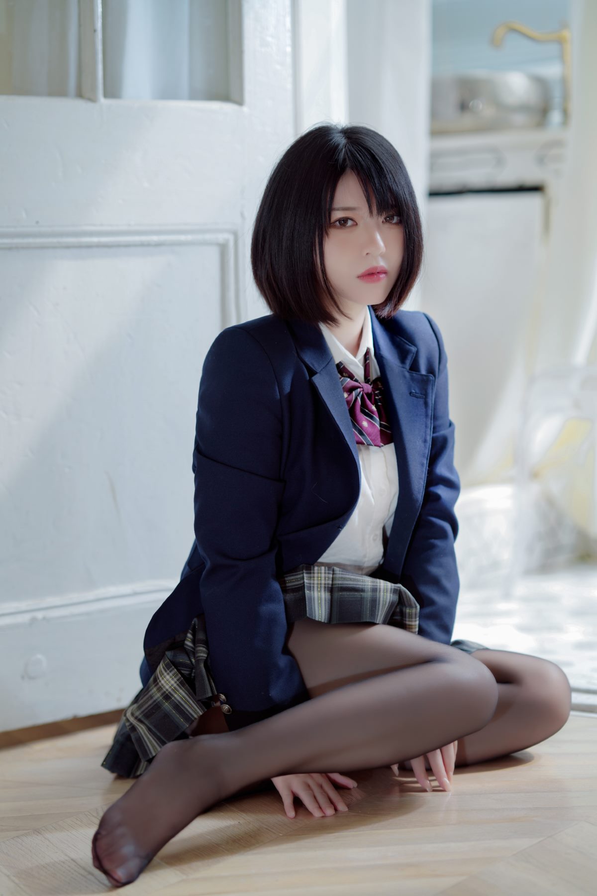 Coser@半半子 Vol 021 彼女の制服姿が好き 0011 6794809158.jpg