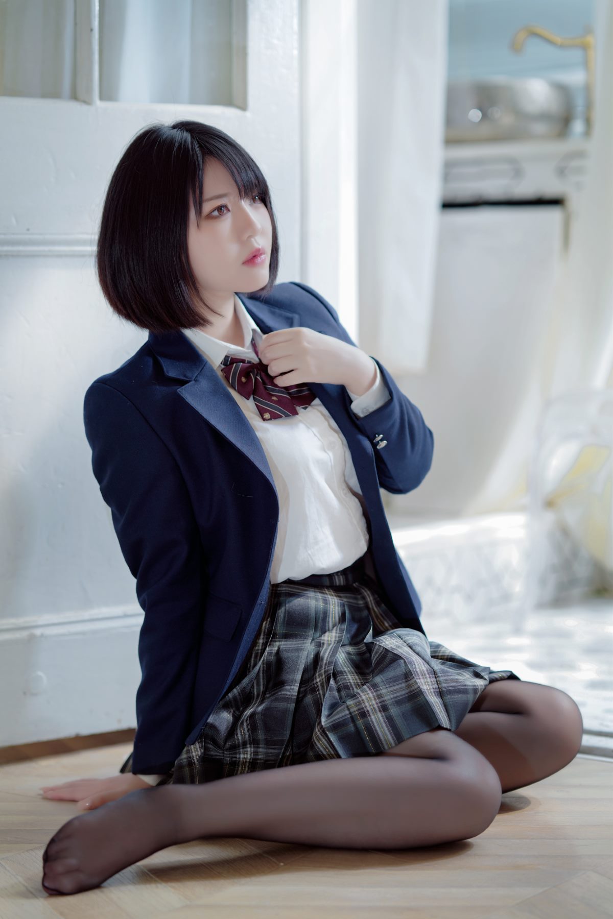 Coser@半半子 Vol 021 彼女の制服姿が好き 0013 5334632999.jpg