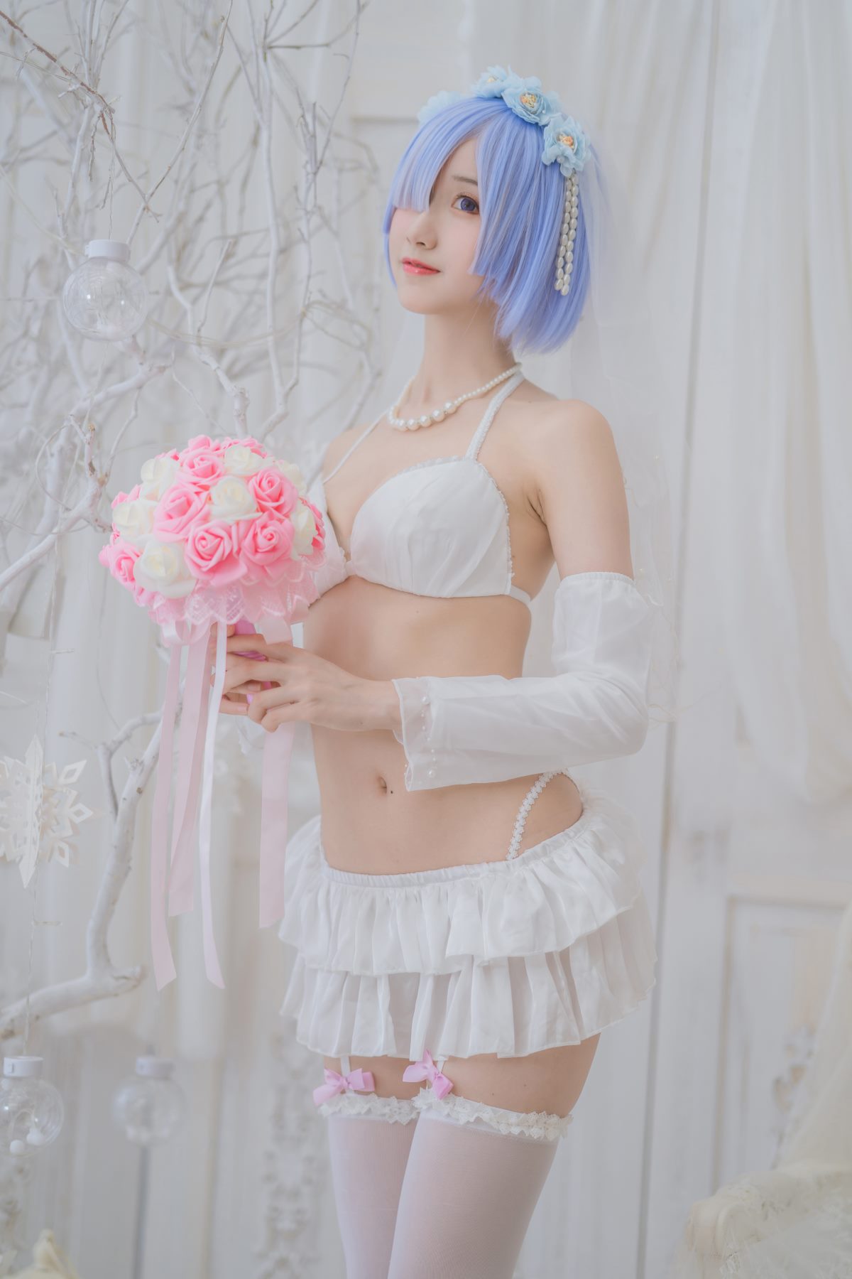 Coser@木绵绵OwO vol 063 蕾姆婚纱 0005 3796405522.jpg