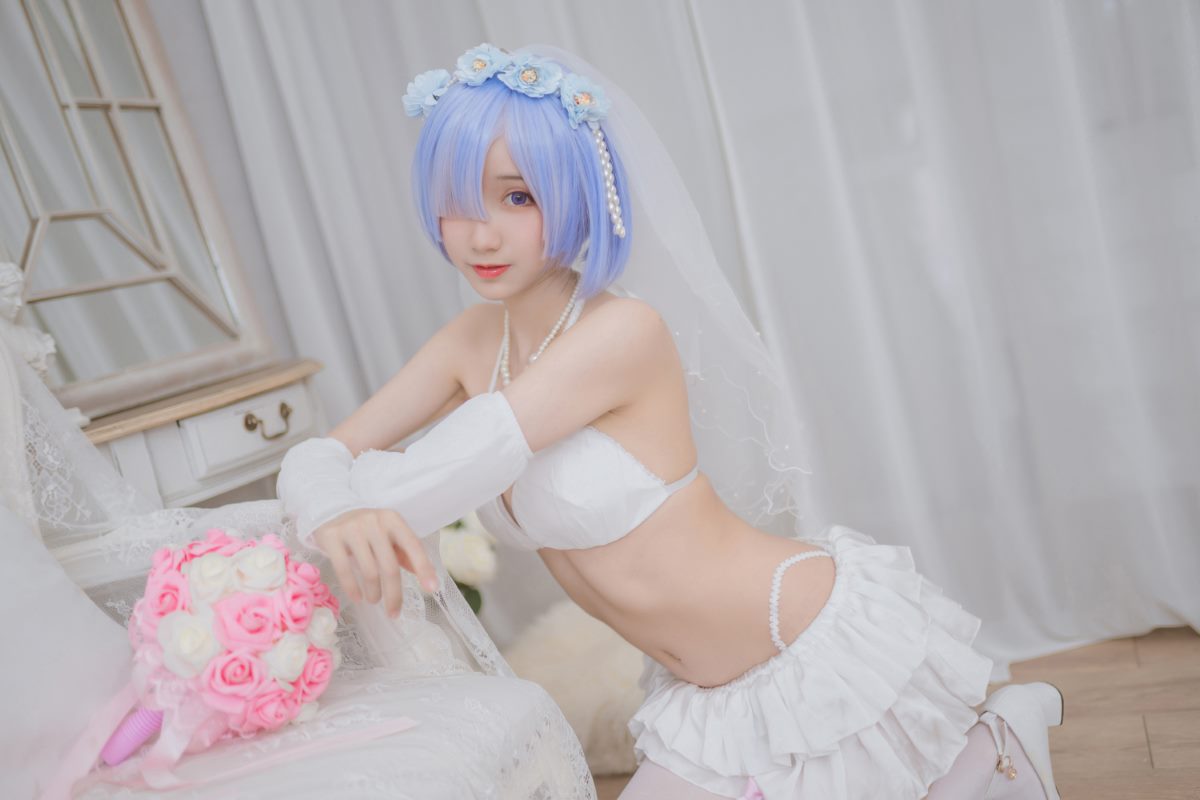 Coser@木绵绵OwO vol 063 蕾姆婚纱 0029 7024415181.jpg