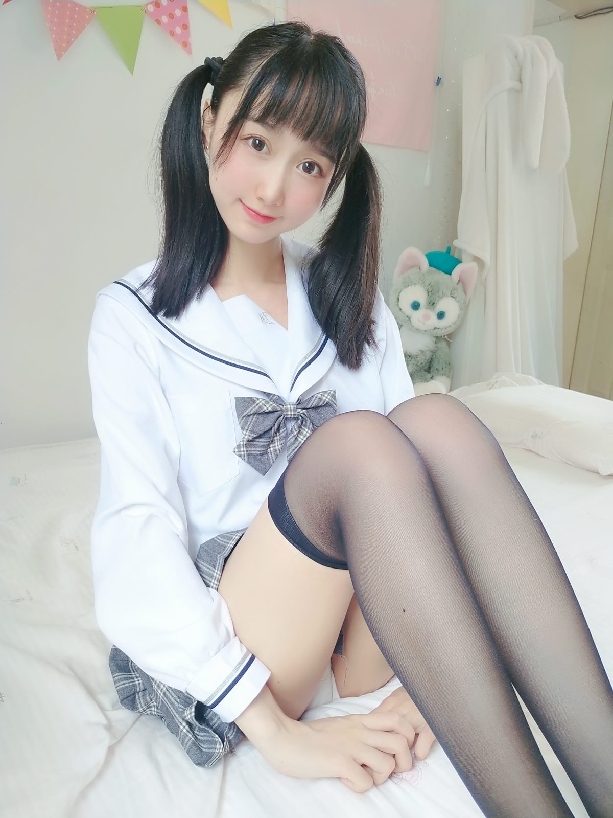 Coser@木绵绵OwO Vol 042 灰格子JK 0003 8641551943.jpg