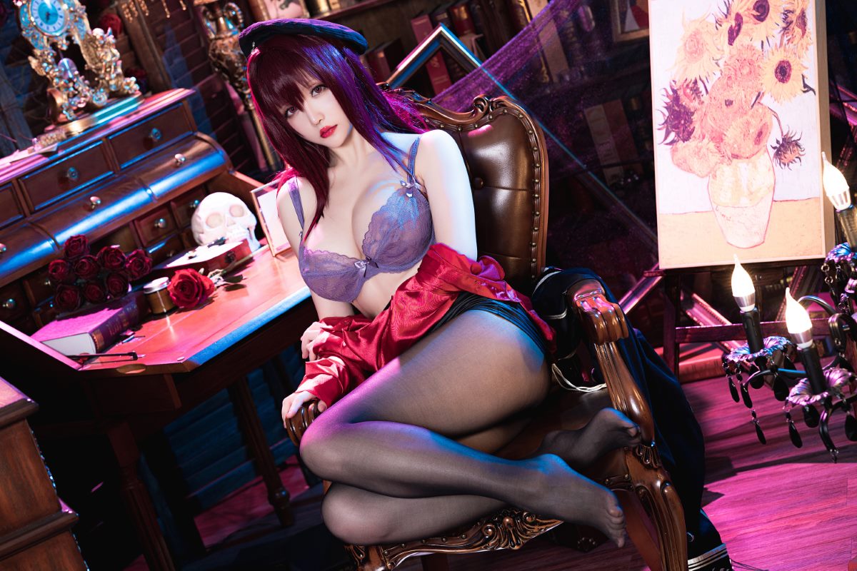 Coser@星之迟迟 Vol 093 斯卡哈 真红教枪 0001 9560845553.jpg