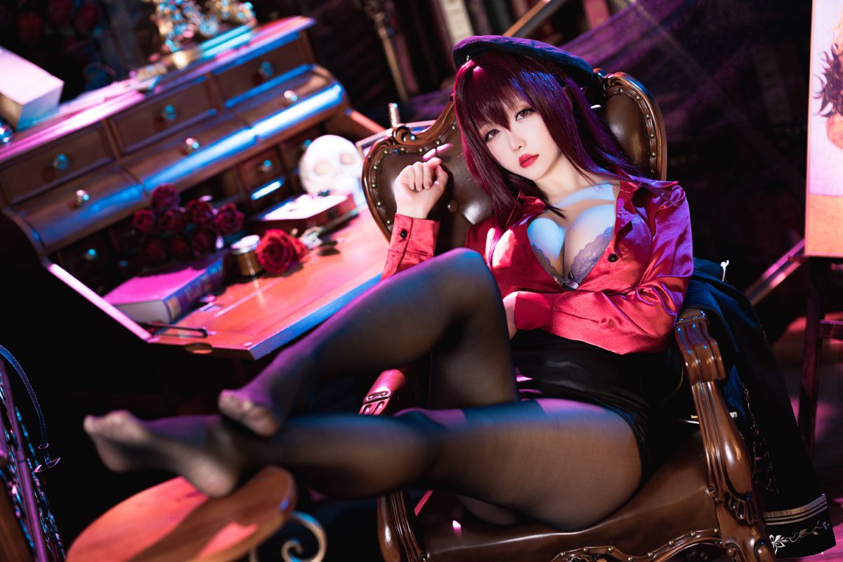 Coser@星之迟迟 Vol 093 斯卡哈 真红教枪 0026 7745277490.jpg