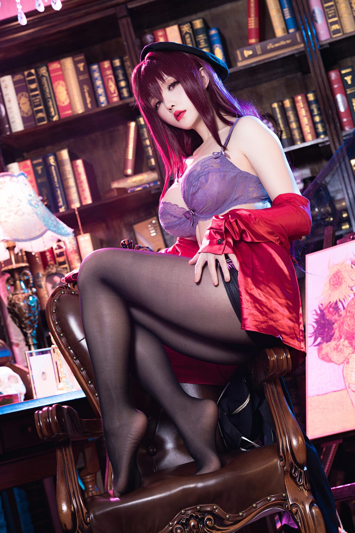 Coser@星之迟迟 Vol 093 斯卡哈 真红教枪 0038 8306800272.jpg