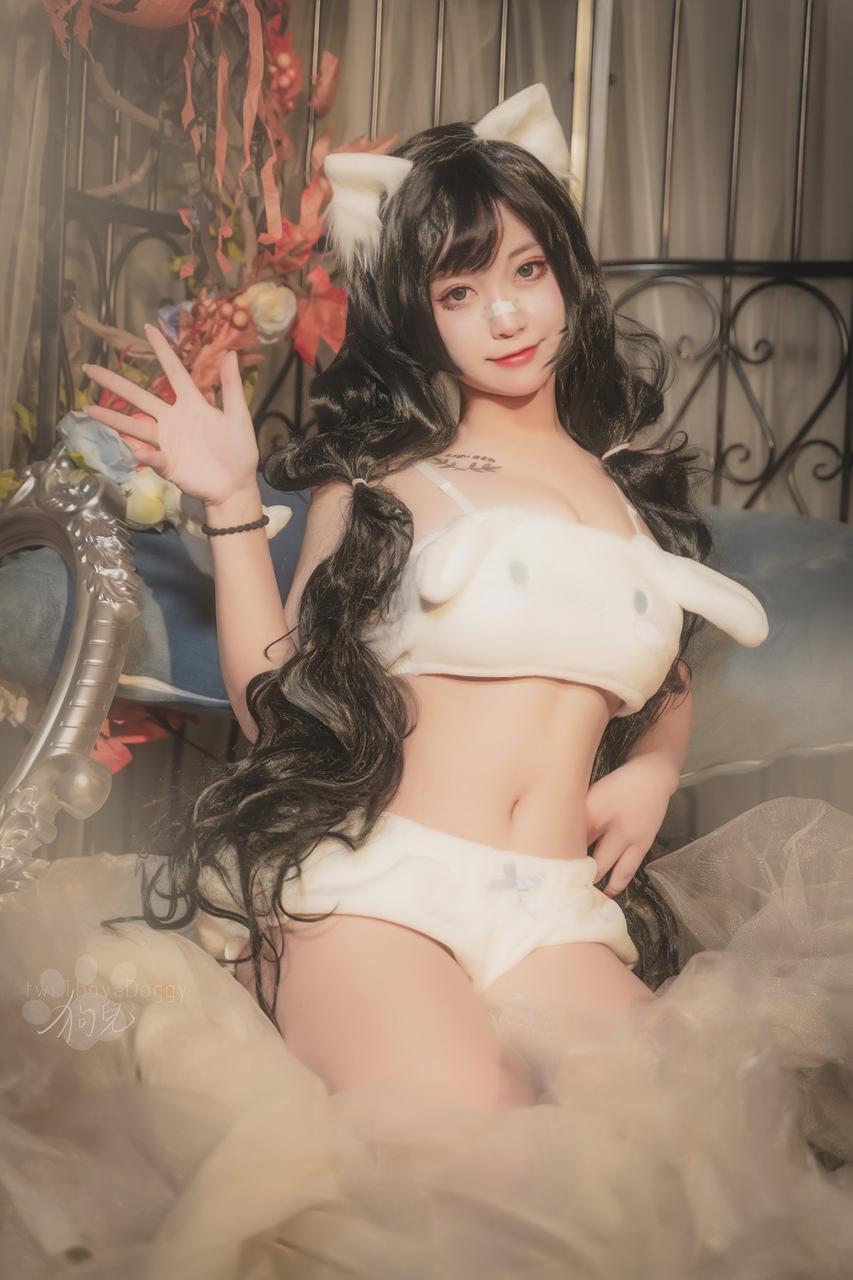 Coser@奇行家狗崽 Vol.004 玉桂狗睡衣