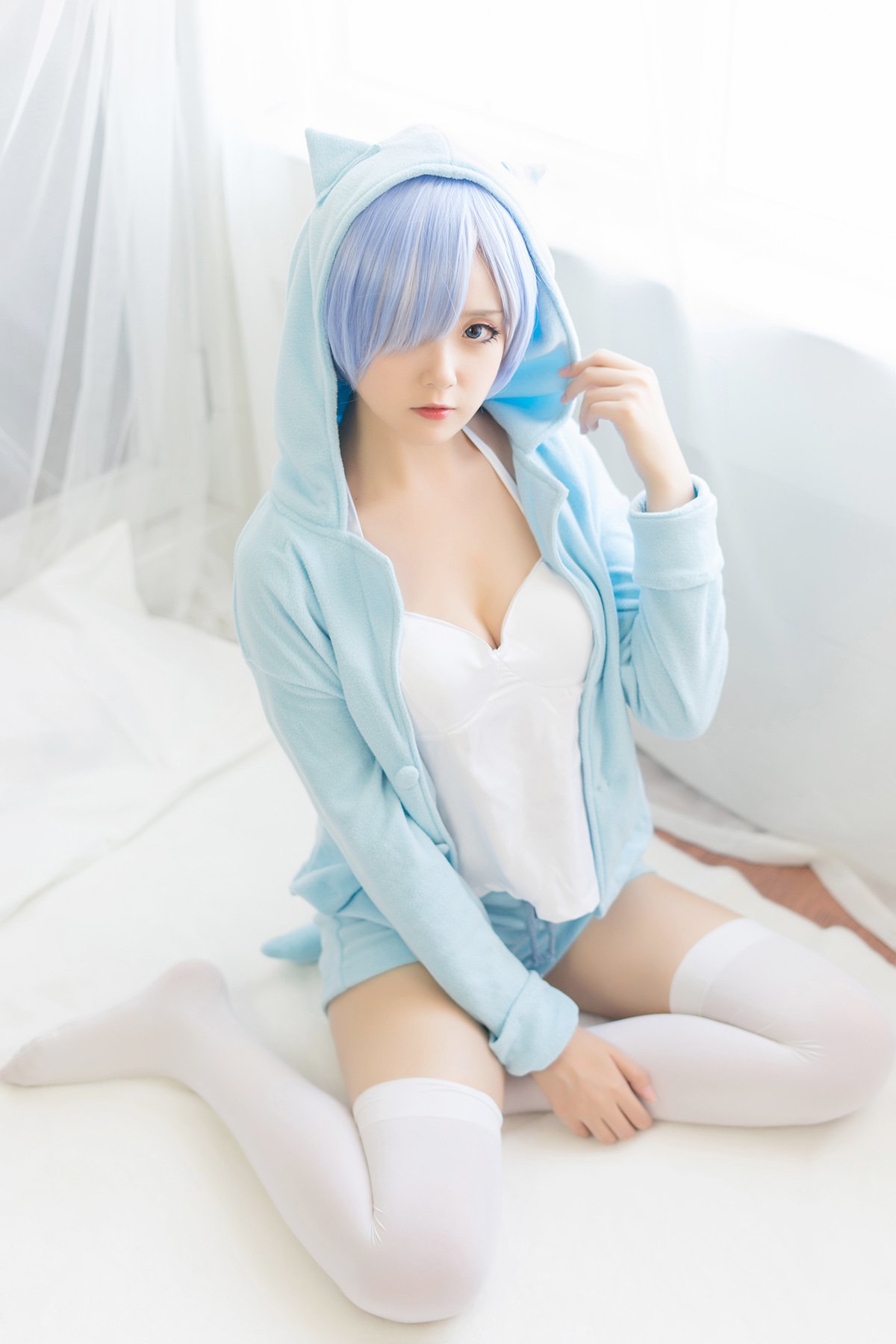 Coser@Akisoso秋楚楚 Vol.017 蕾姆睡衣