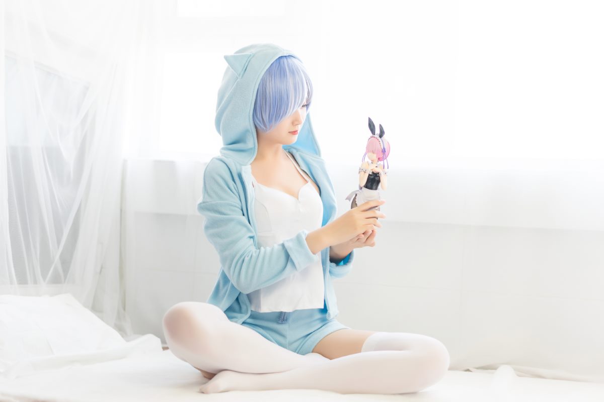 Coser@Akisoso秋楚楚 Vol 017 蕾姆睡衣 0005 6506664593.jpg