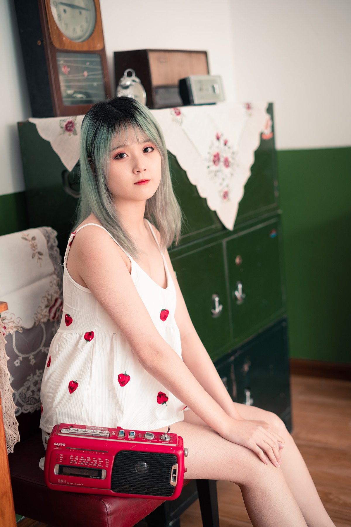 Coser@Akisoso秋楚楚 Vol.013 绿色 调色