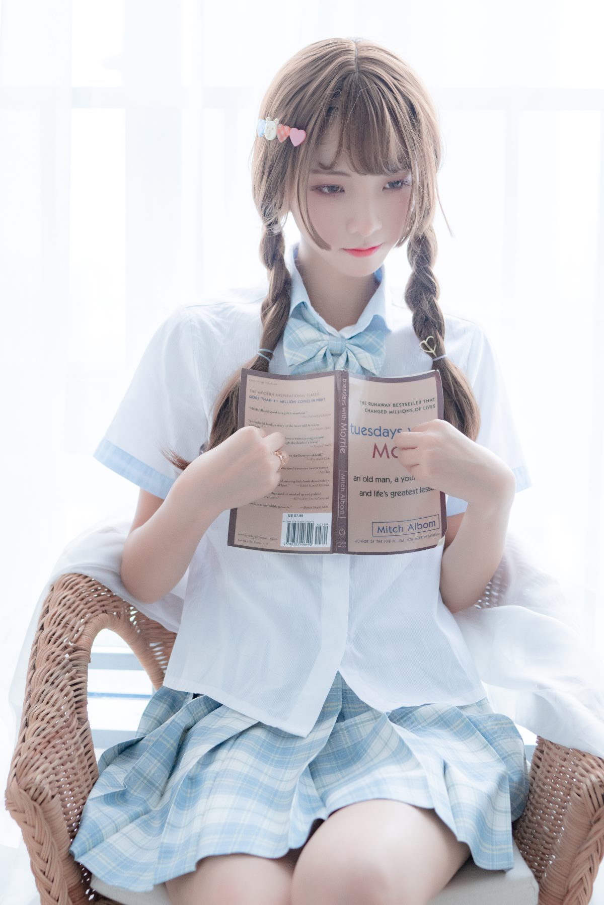 Coser@西瓜少女 Vol 012 民宿私房淡蓝JK 0030 9679567483.jpg