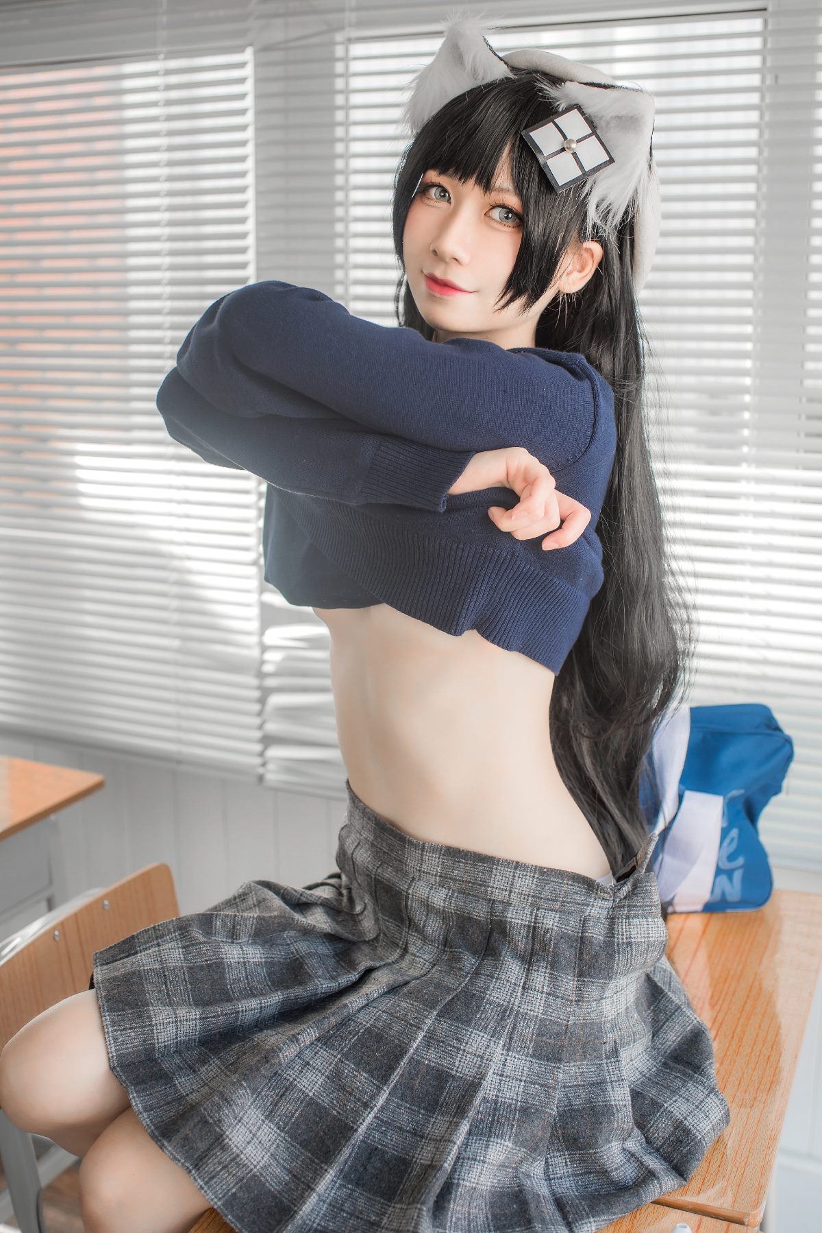 Coser@izumi泉桃子 Vol 003 纯白毕业季 0026 4192513023.jpg