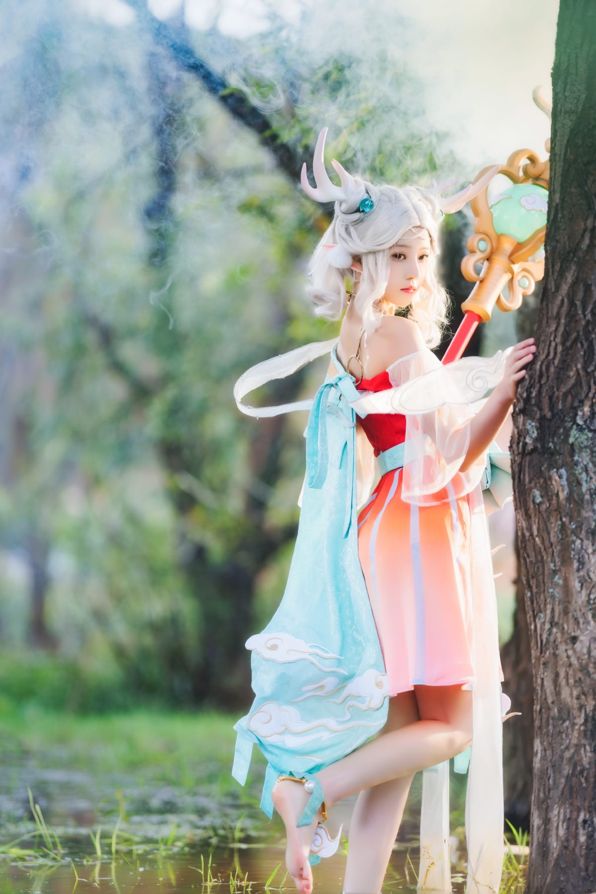 Coser@桜桃喵 Vol 101 萝莉风COS 小鹿 0004 8097953168.jpg