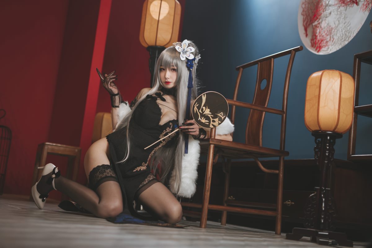 Coser@封疆疆v Vol 006 路易九世旗袍 0018