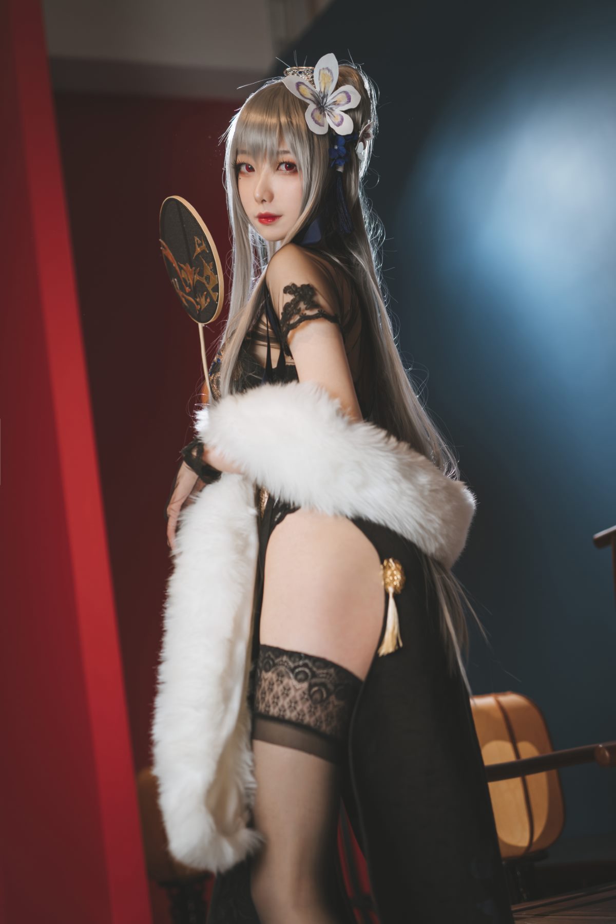 Coser@封疆疆v Vol 006 路易九世旗袍 0020