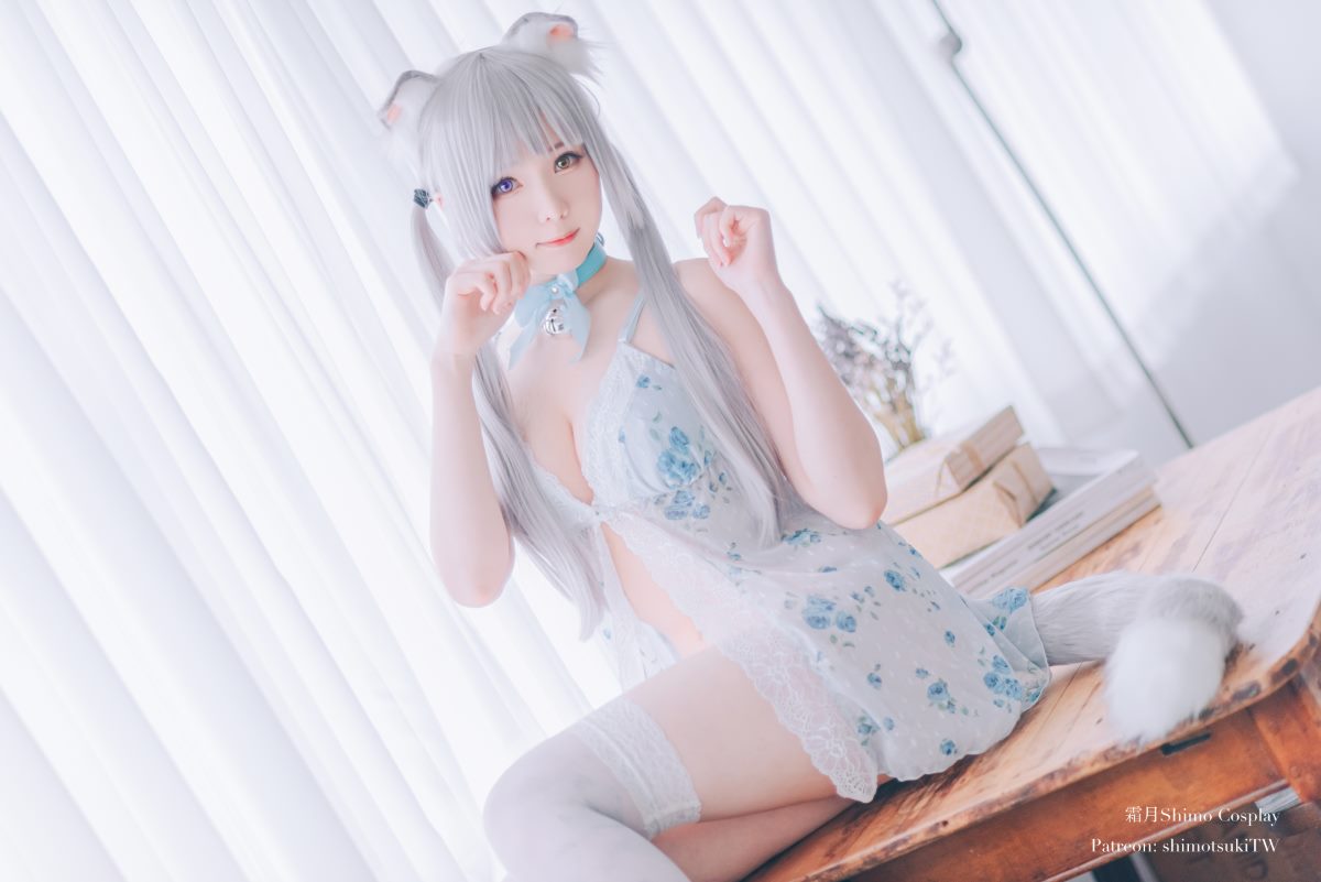 Coser@霜月shimo Vol 032 ベビードールと灰色ねこ 0015