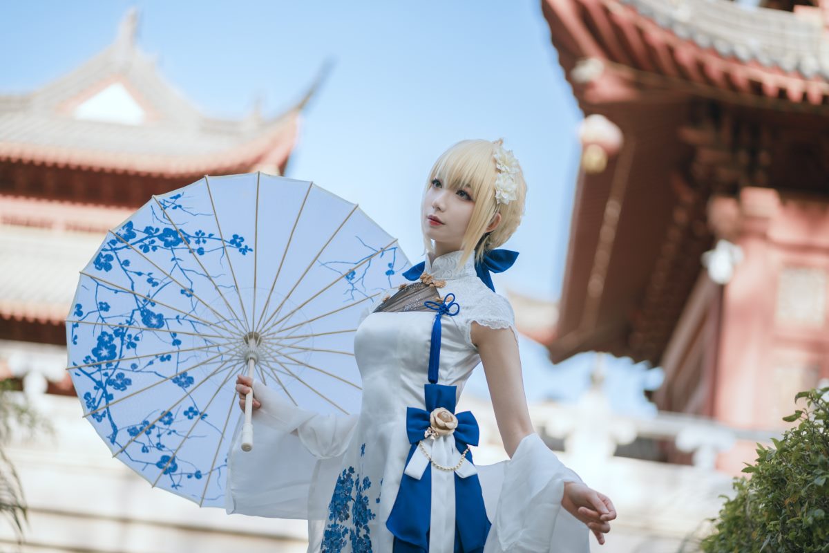 Coser@封疆疆v Vol 004 saber 旗袍 0002