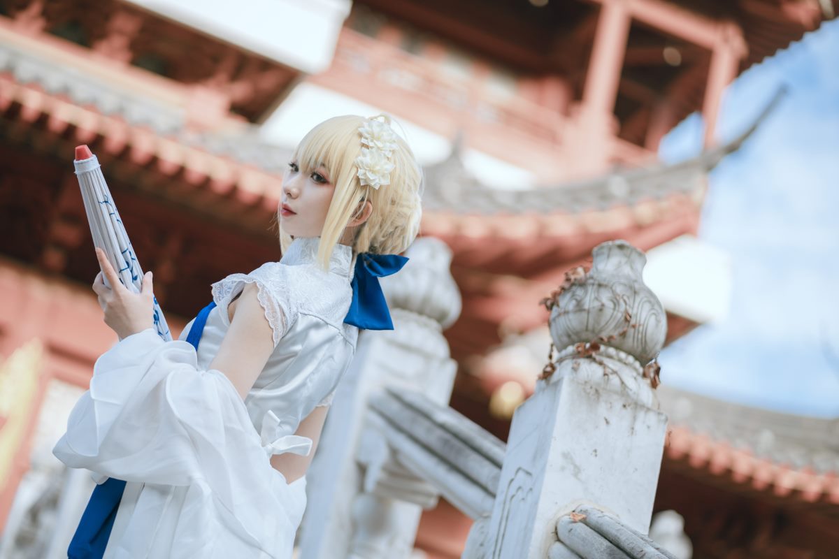 Coser@封疆疆v Vol 004 saber 旗袍 0012