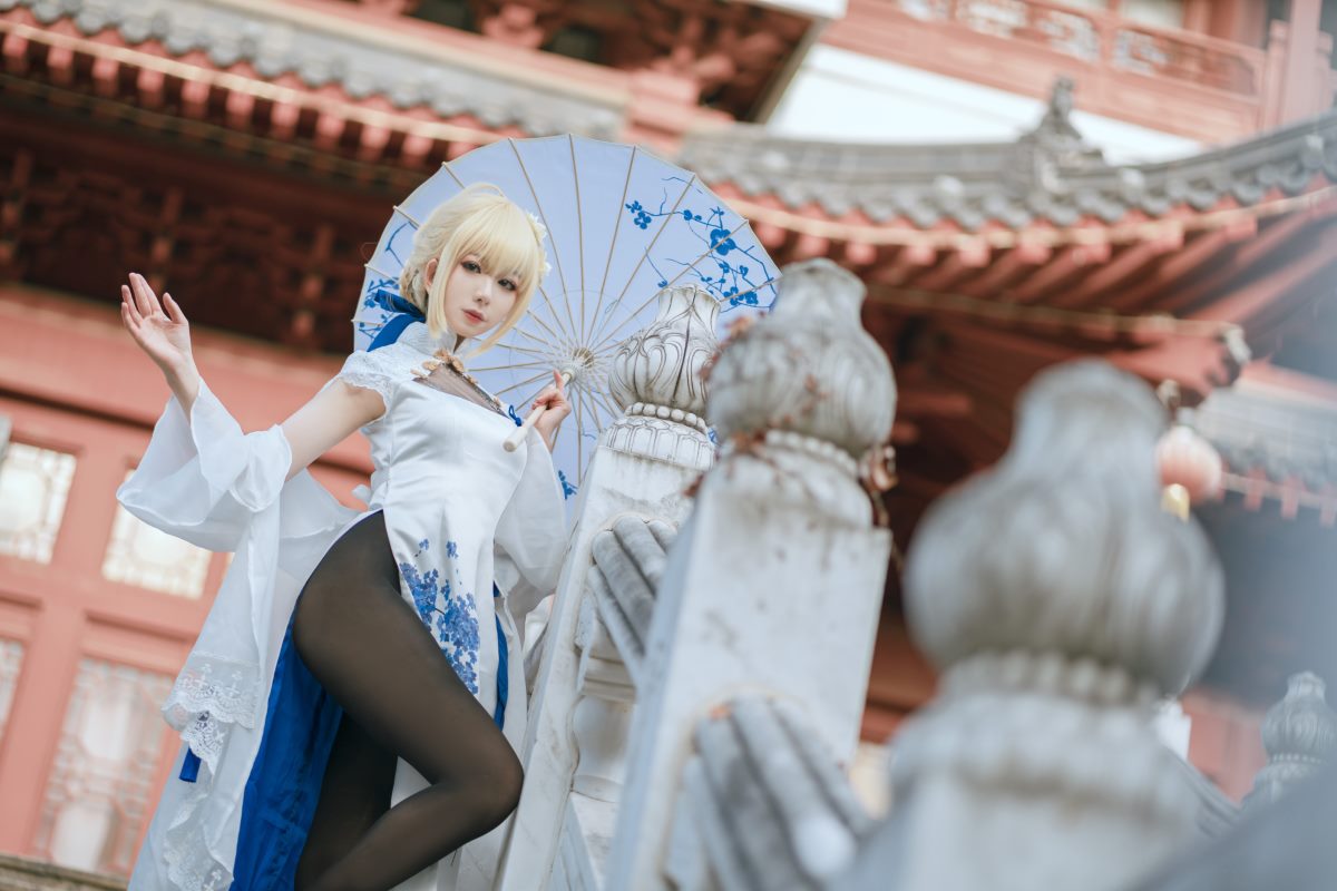 Coser@封疆疆v Vol 004 saber 旗袍 0014