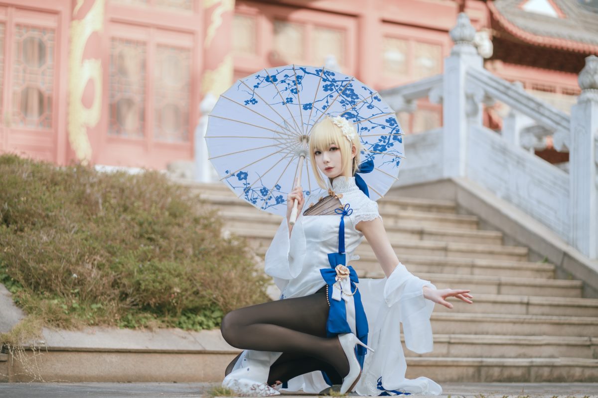 Coser@封疆疆v Vol 004 saber 旗袍 0021