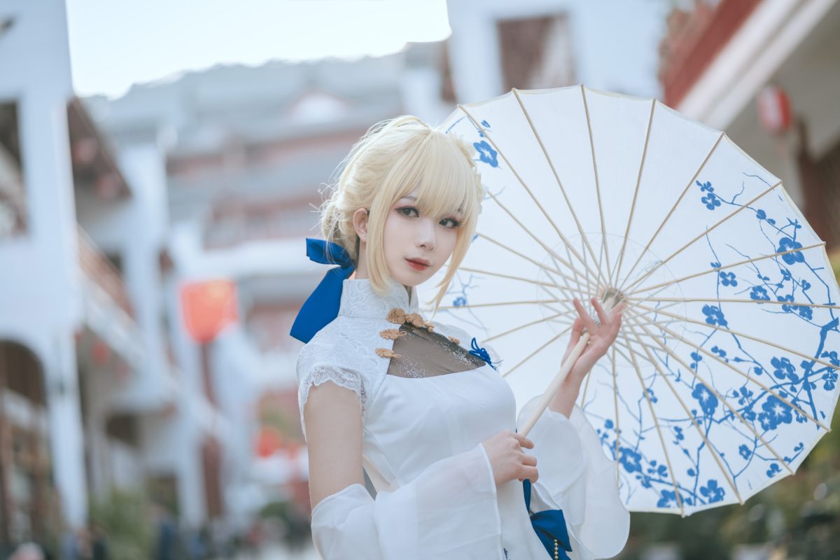 Coser@封疆疆v Vol 004 saber 旗袍 0032