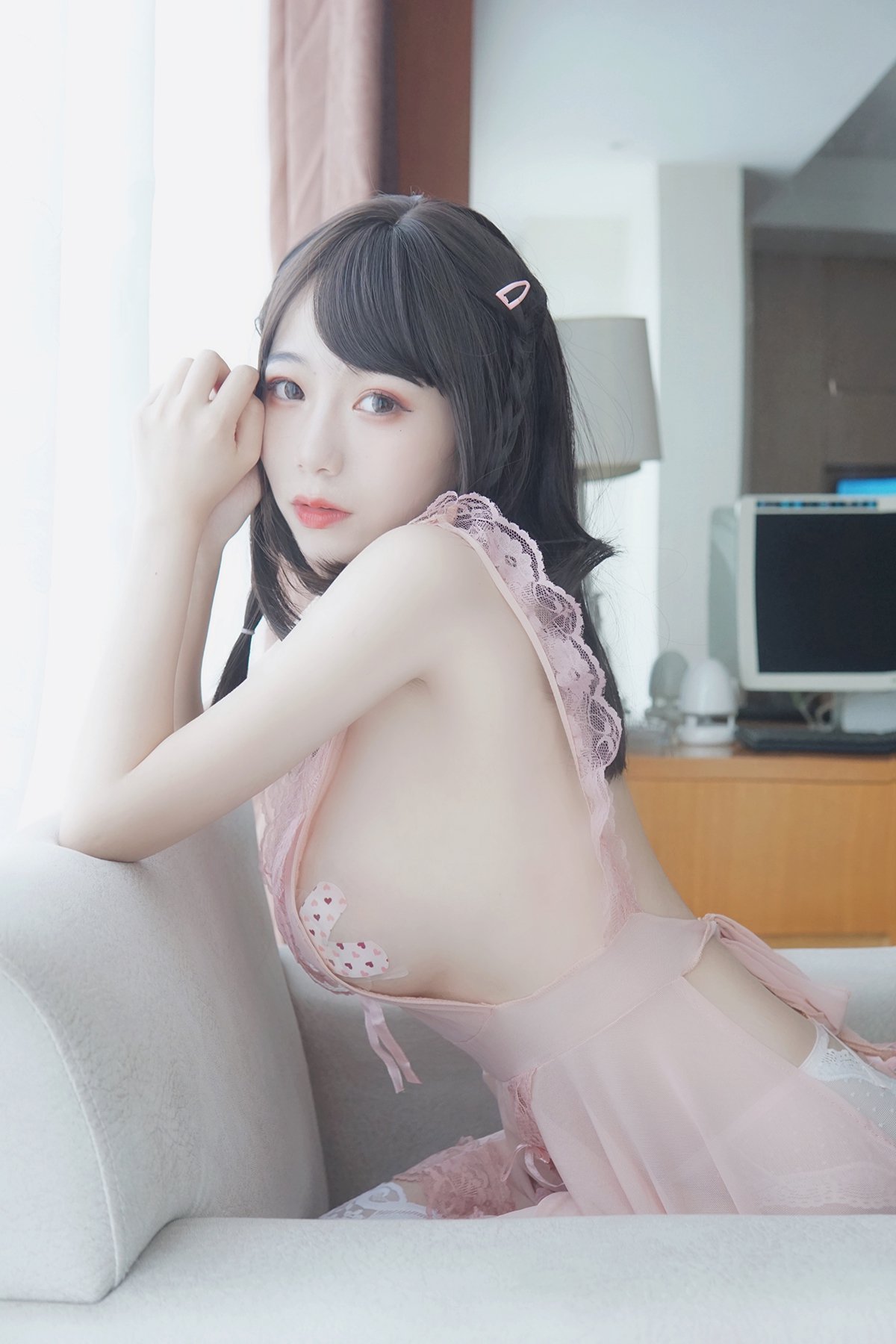 Coser@蓝蓝 Vol 003 粉色创可贴 000