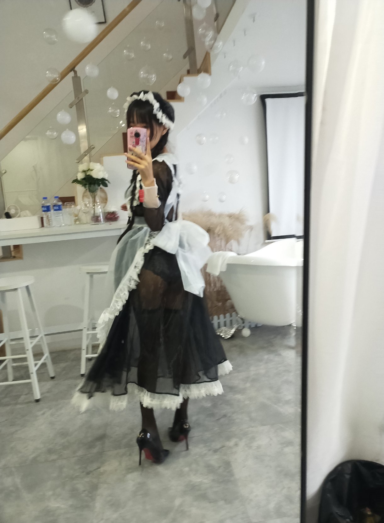 Coser@萌芽儿o0 Vol 004 透明女仆自拍 0002 5292903230