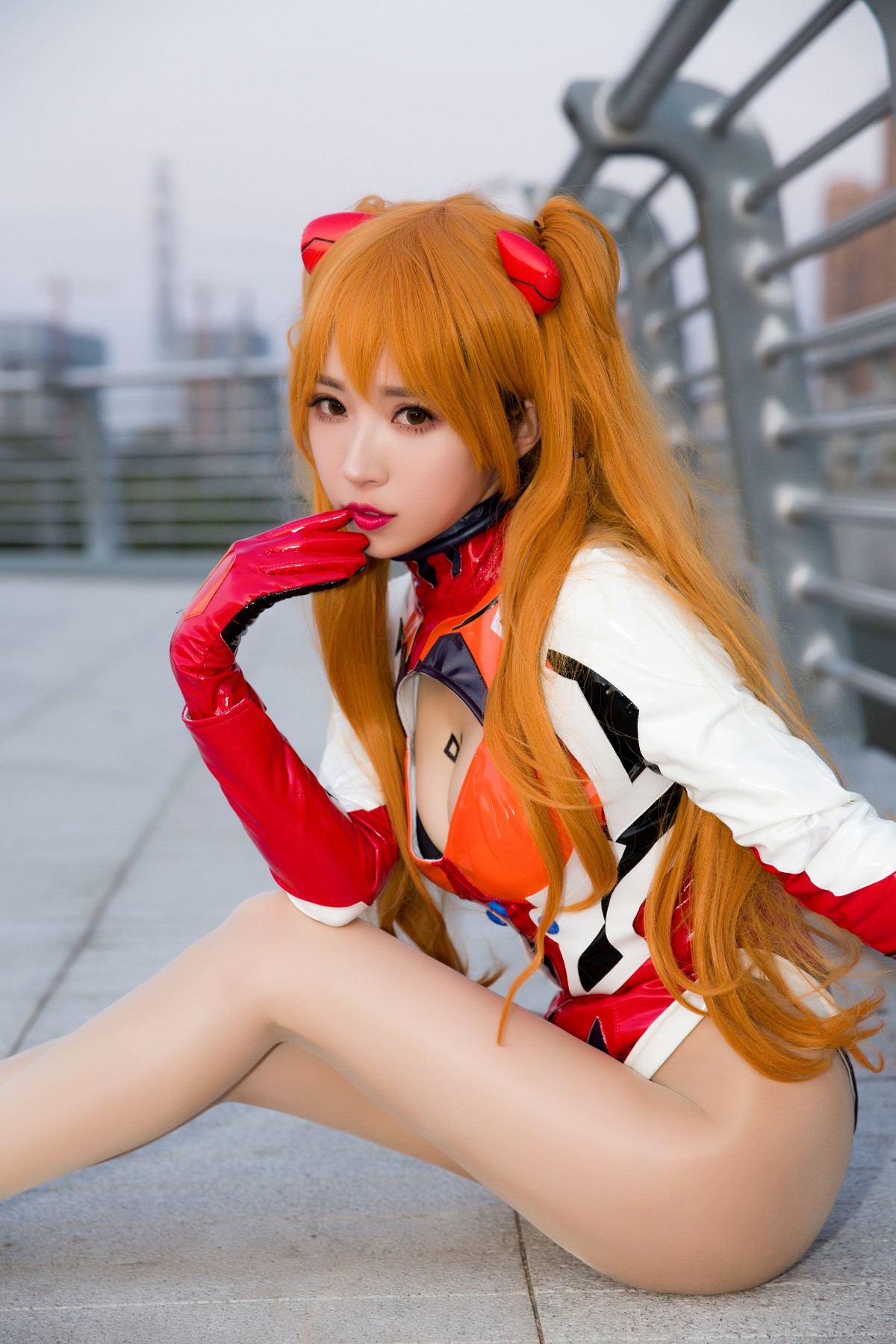 Coser@小巫女露娜 Vol.006 明日香油亮款 0011 0506127709