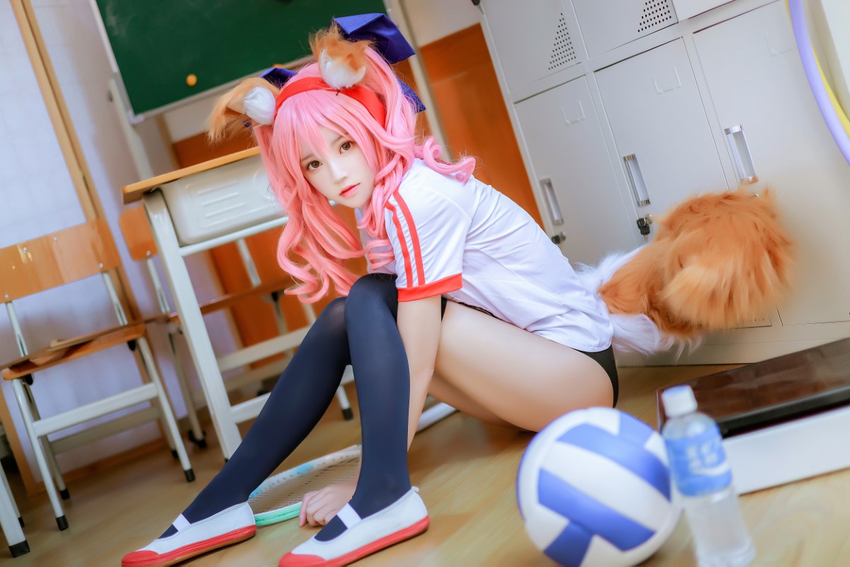 Coser@桜桃喵 Vol.098 – 玉藻前体操服 0010 1454687121