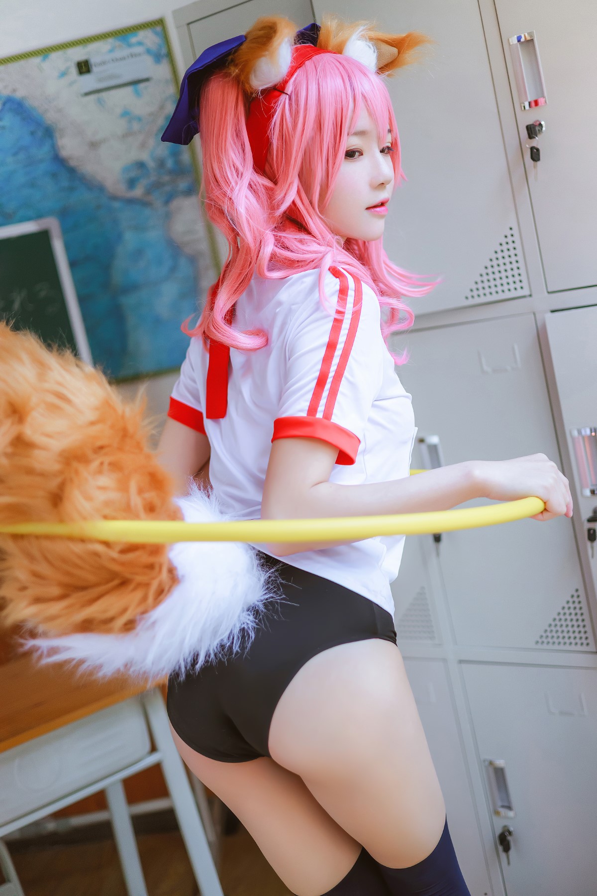 Coser@桜桃喵 Vol.098 – 玉藻前体操服 0022 1906124217