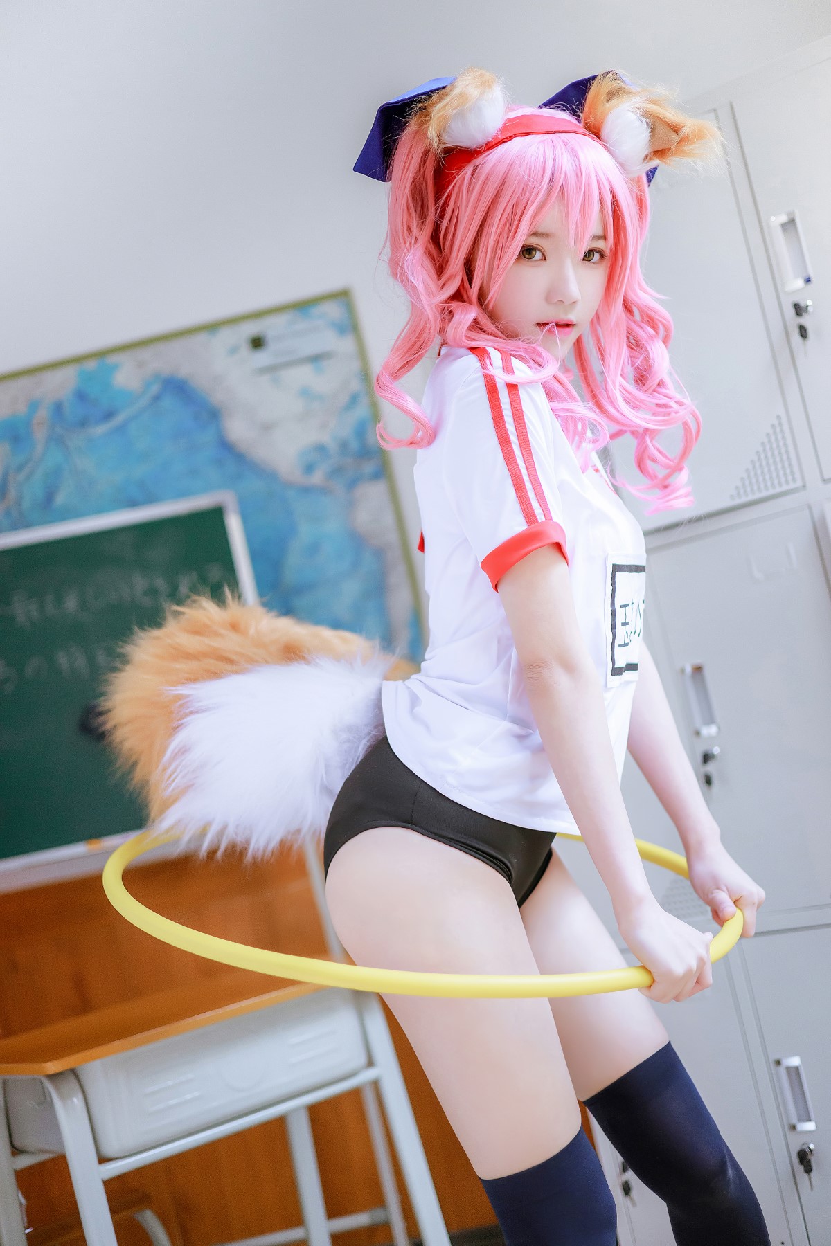 Coser@桜桃喵 Vol.098 – 玉藻前体操服 0025 2768805678