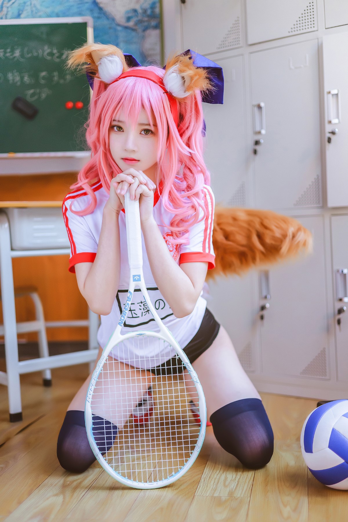 Coser@桜桃喵 Vol.098 – 玉藻前体操服 0026 7421764142