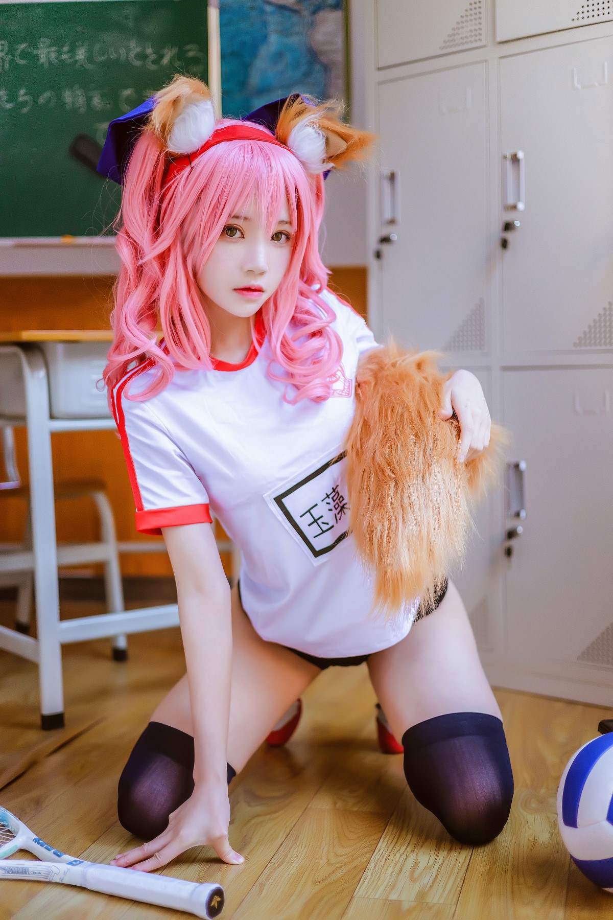 Coser@桜桃喵 Vol.098 – 玉藻前体操服 0028 1891450164