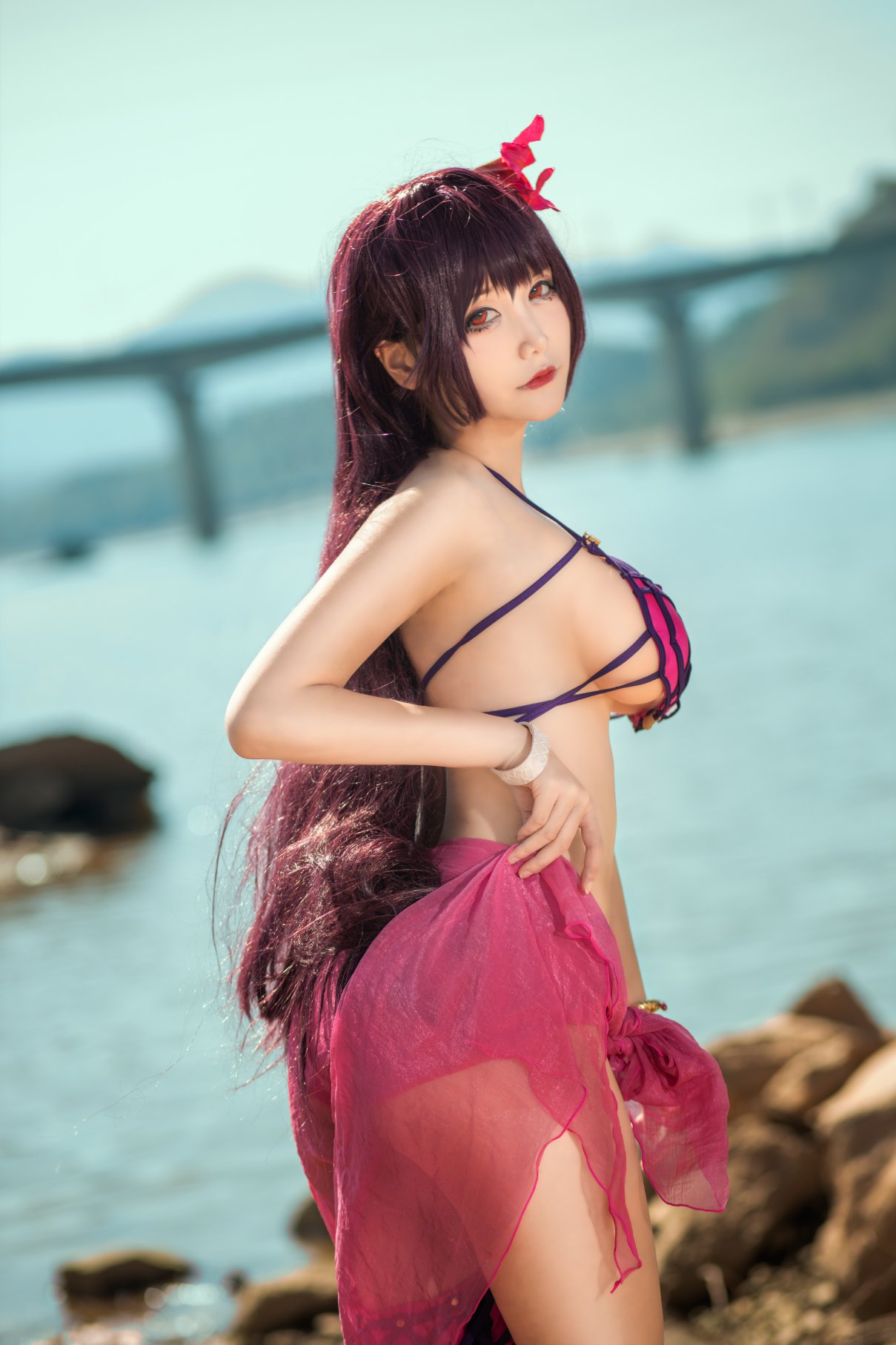 Coser@仙九Airi Vol.012 斯卡哈水着 0002