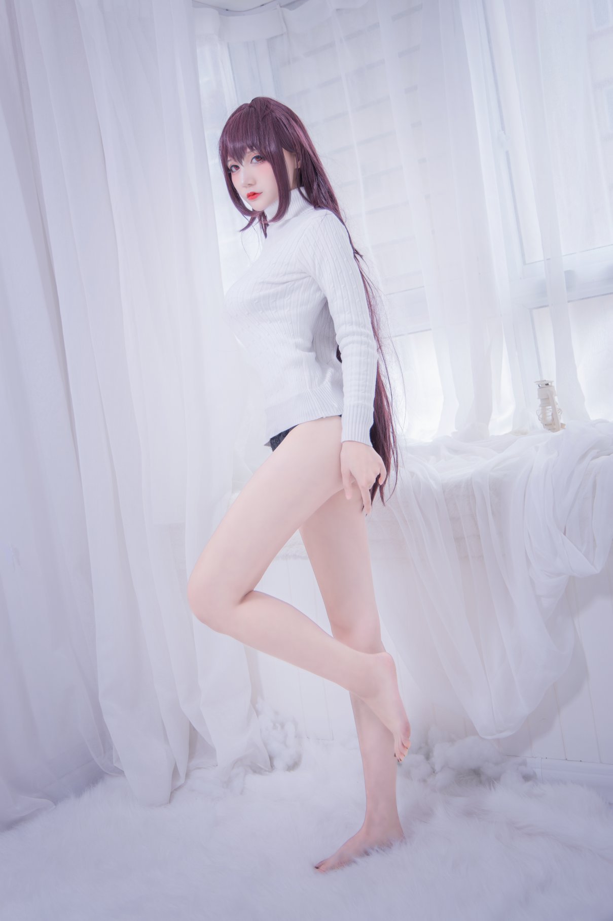 Coser@仙九Airi Vol.011 斯卡哈毛衣 0006