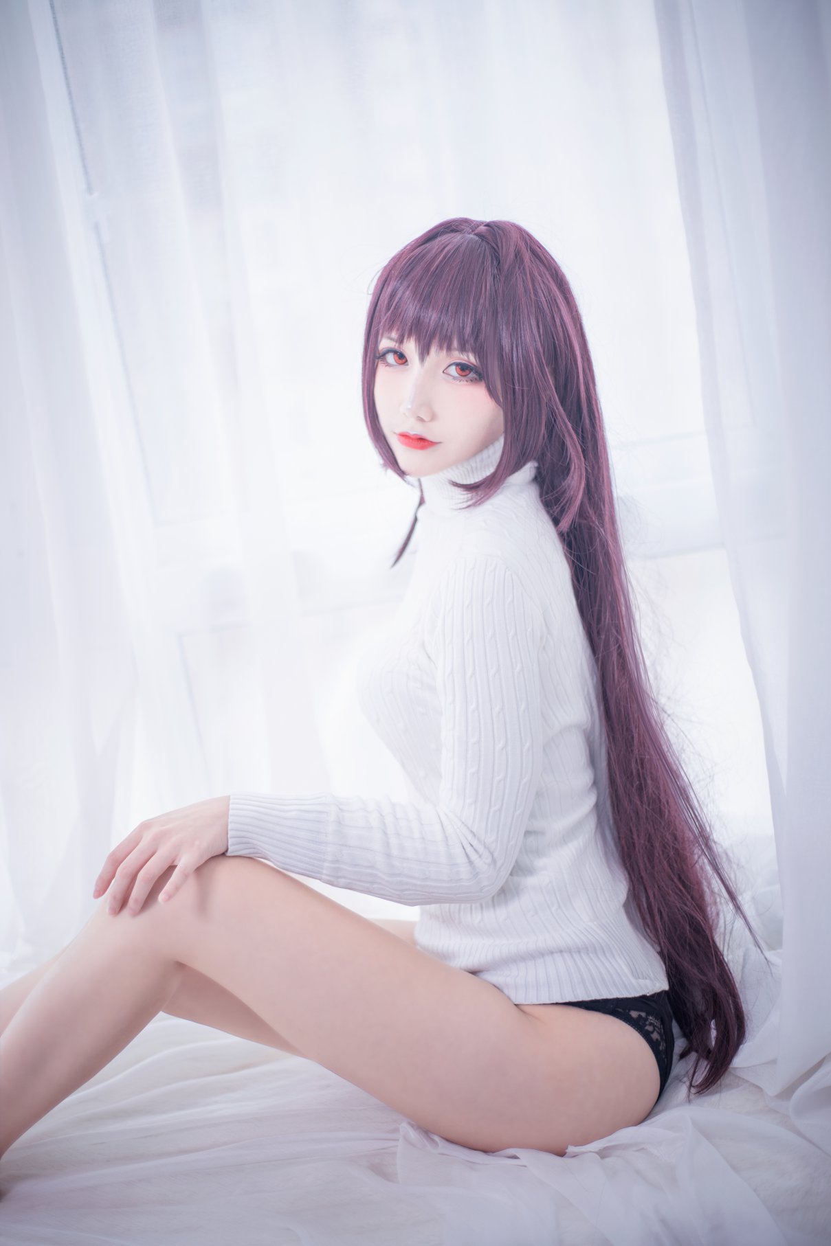 Coser@仙九Airi Vol.011 斯卡哈毛衣 0019