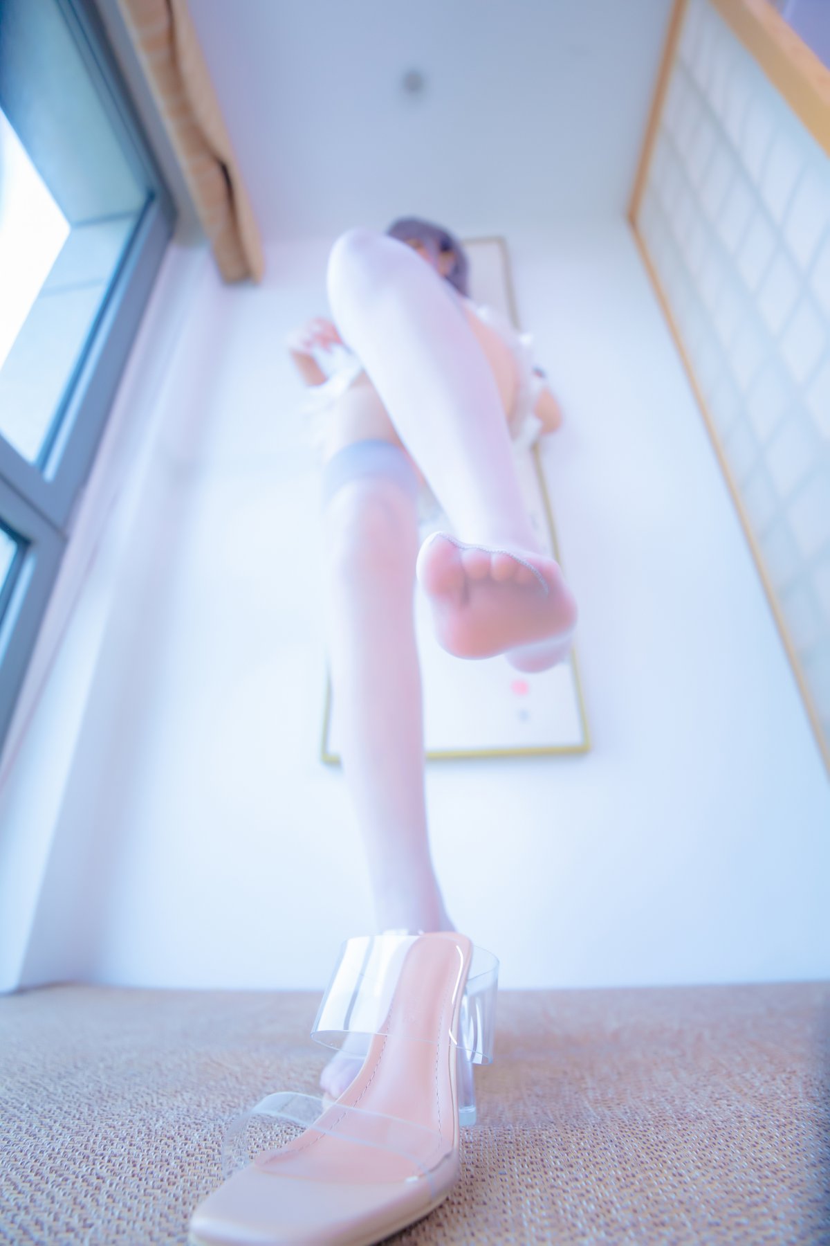 Coser@神楽坂真冬 Vol.080 灰丝吊带JK 0016