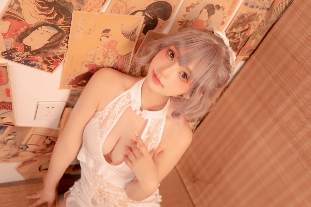 Coser@神楽坂真冬 Vol.079 白旗袍 0031