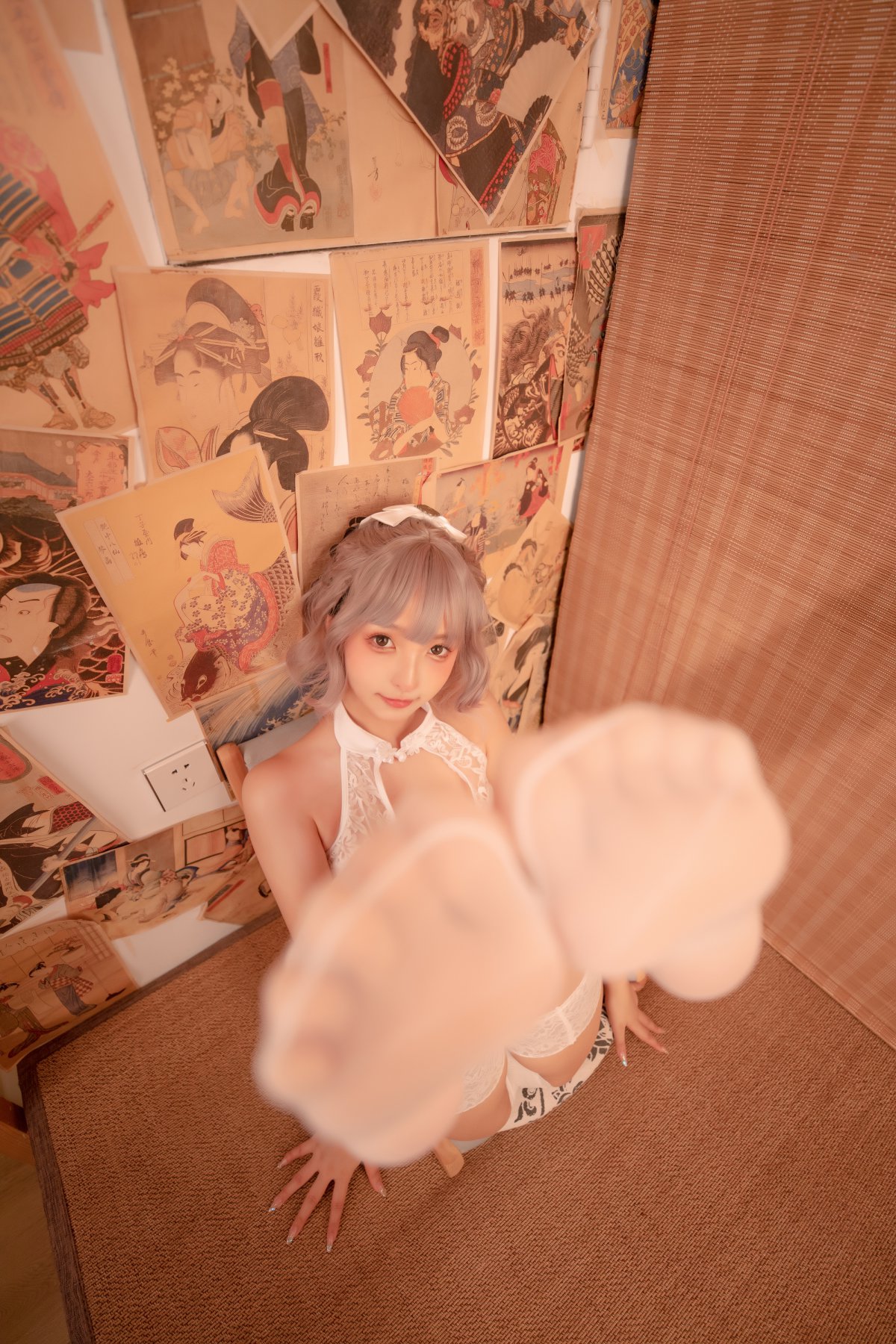 Coser@神楽坂真冬 Vol.079 白旗袍 0049