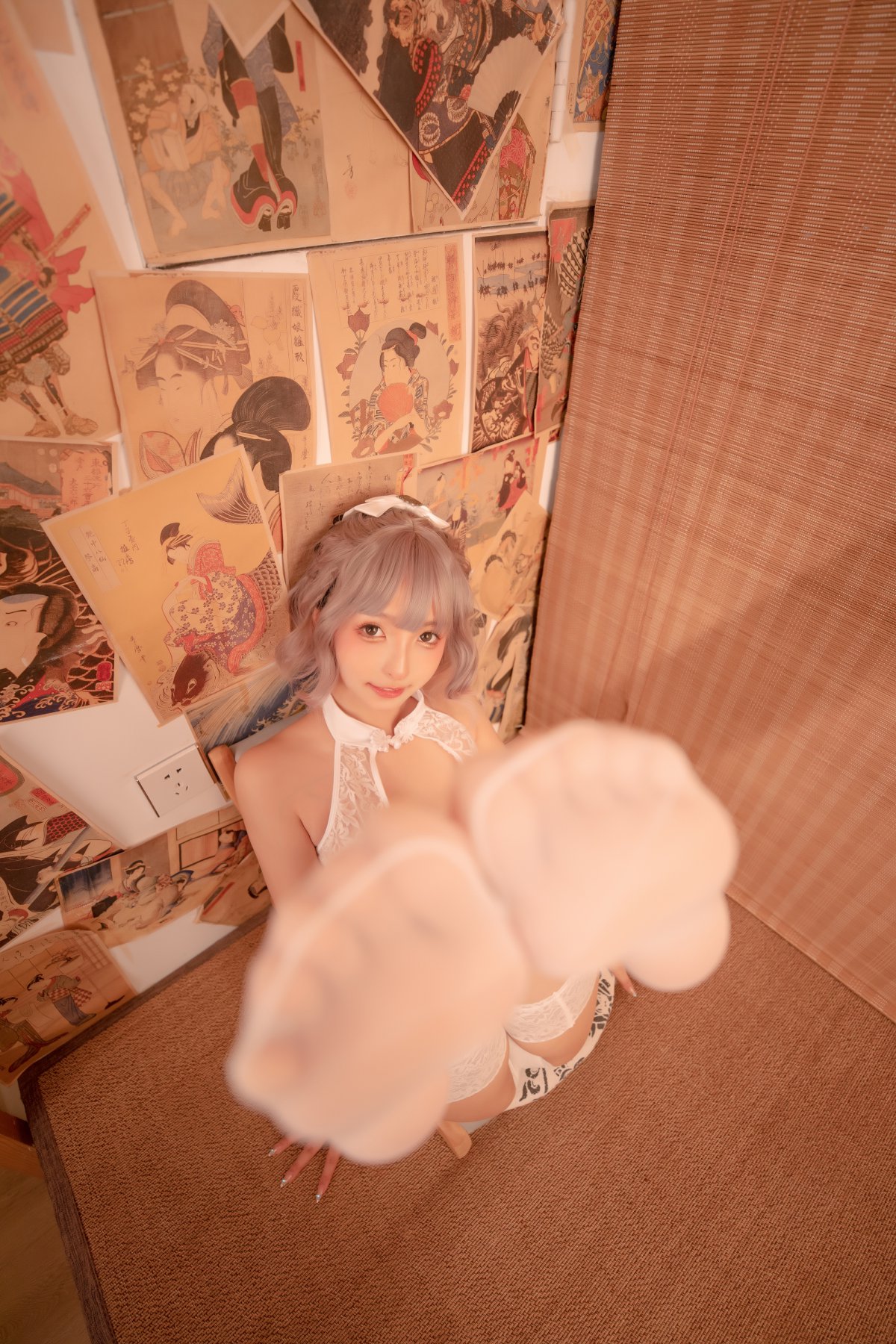 Coser@神楽坂真冬 Vol.079 白旗袍 0050