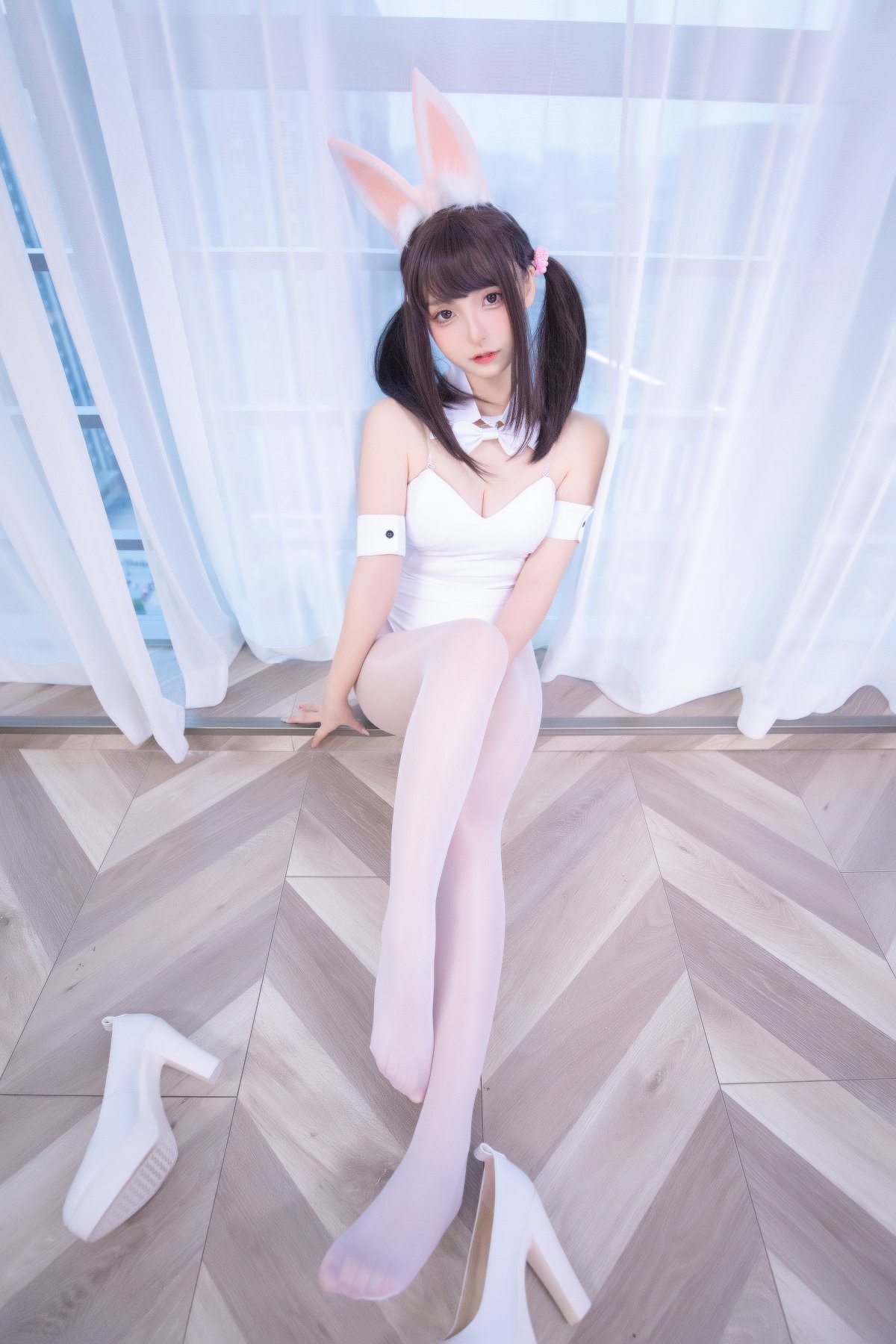 Coser@神楽坂真冬 Vol.077 兔女郎与钢管 B 0113