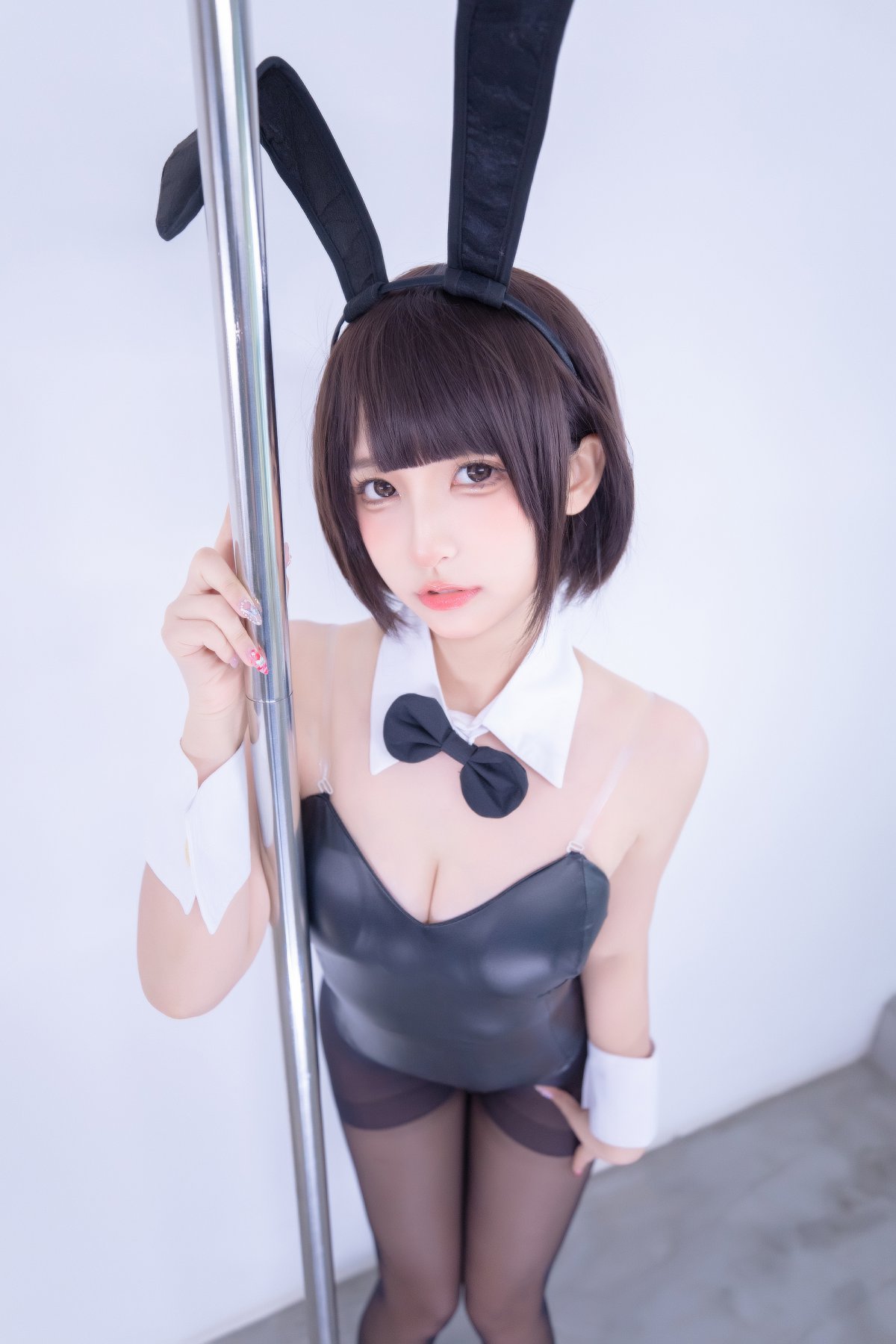 Coser@神楽坂真冬 Vol.077 兔女郎与钢管 A 0010