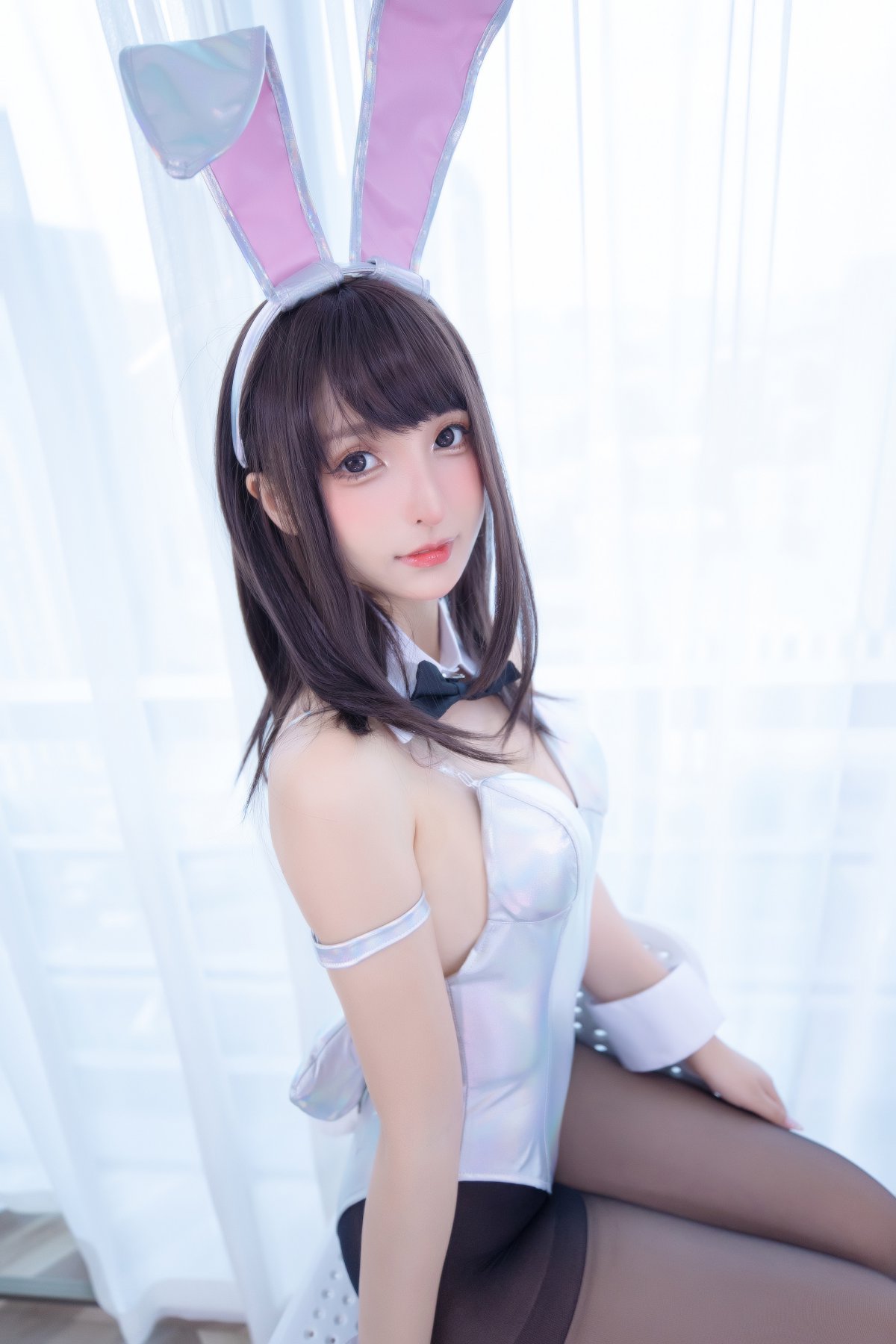 Coser@神楽坂真冬 Vol.077 兔女郎与钢管 A 0061