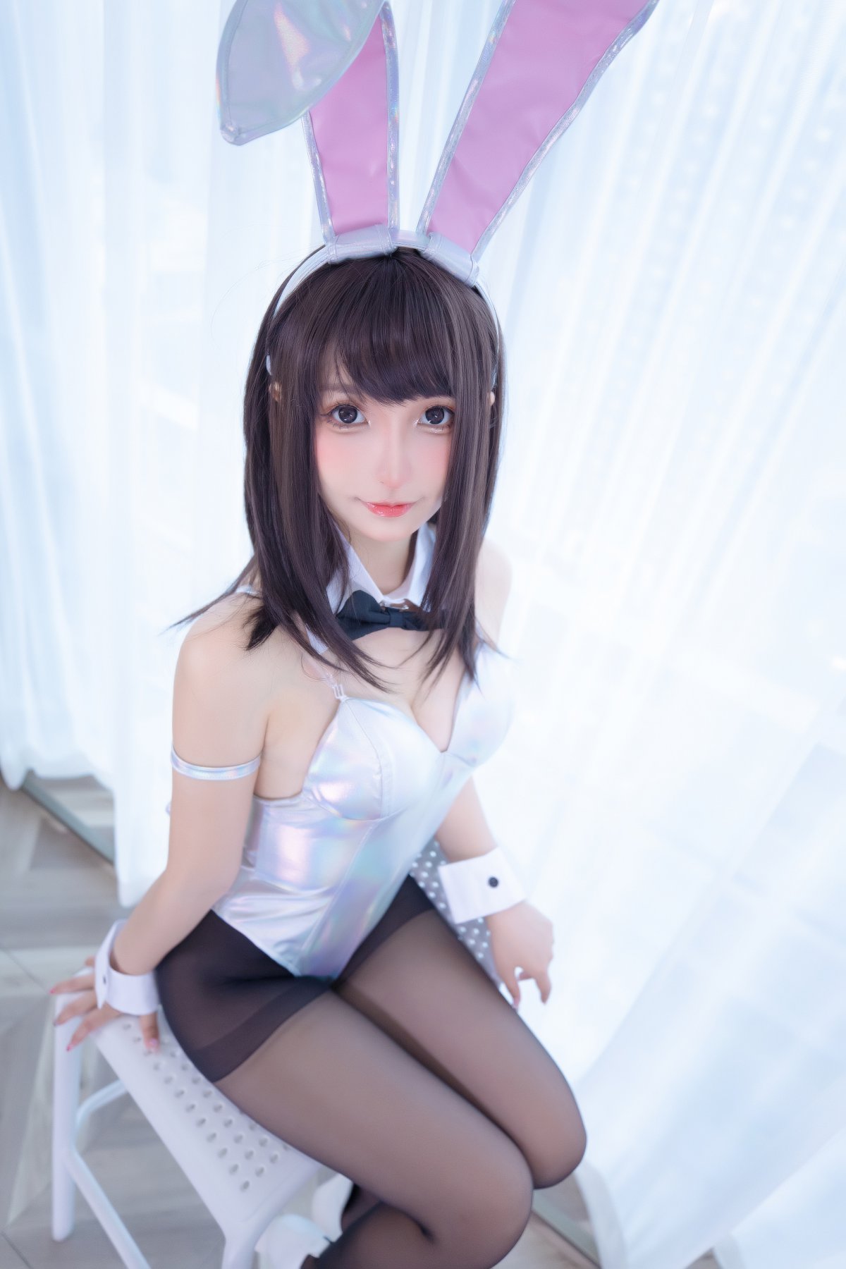 Coser@神楽坂真冬 Vol.077 兔女郎与钢管 A 0062