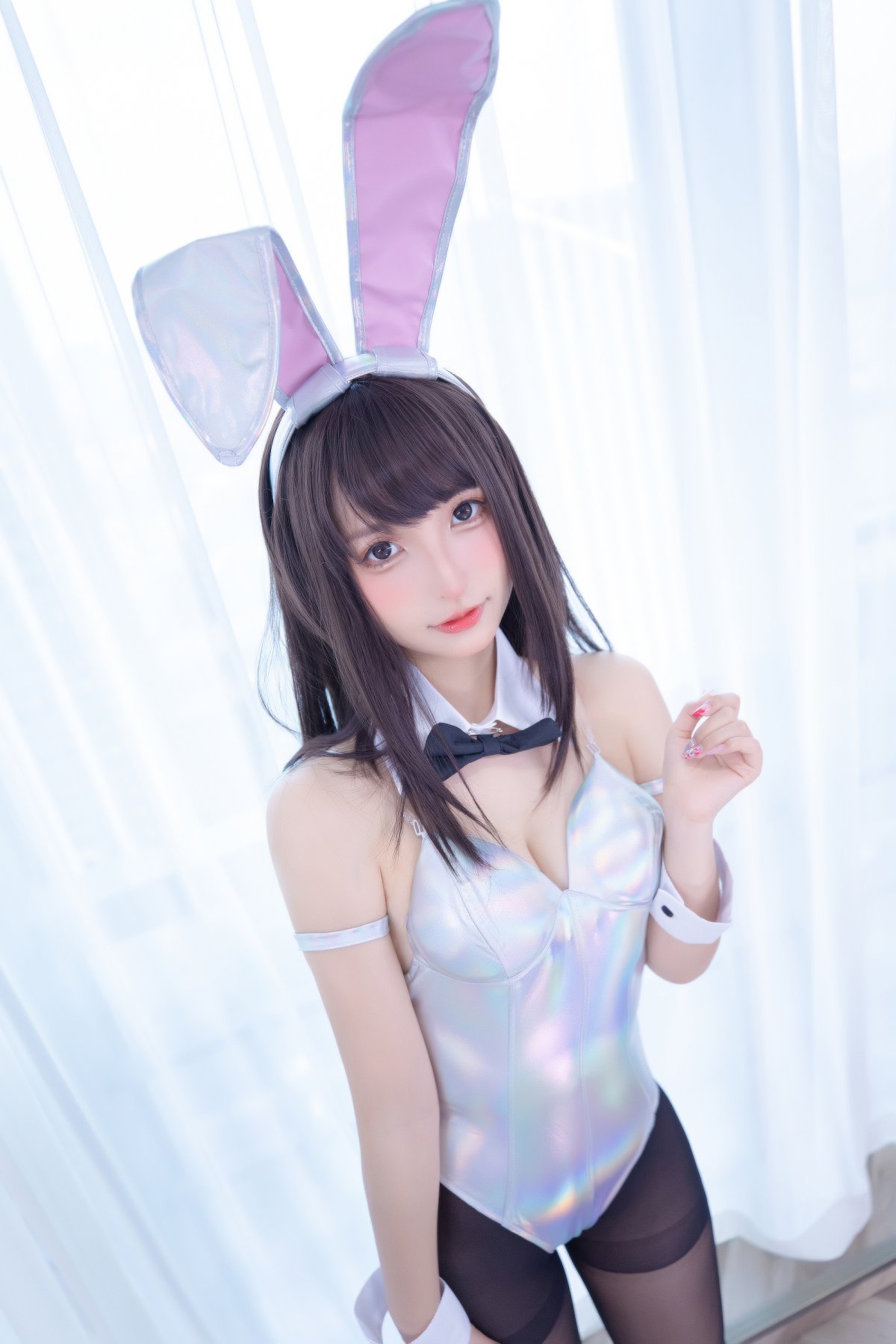 Coser@神楽坂真冬 Vol.077 兔女郎与钢管 A 0063