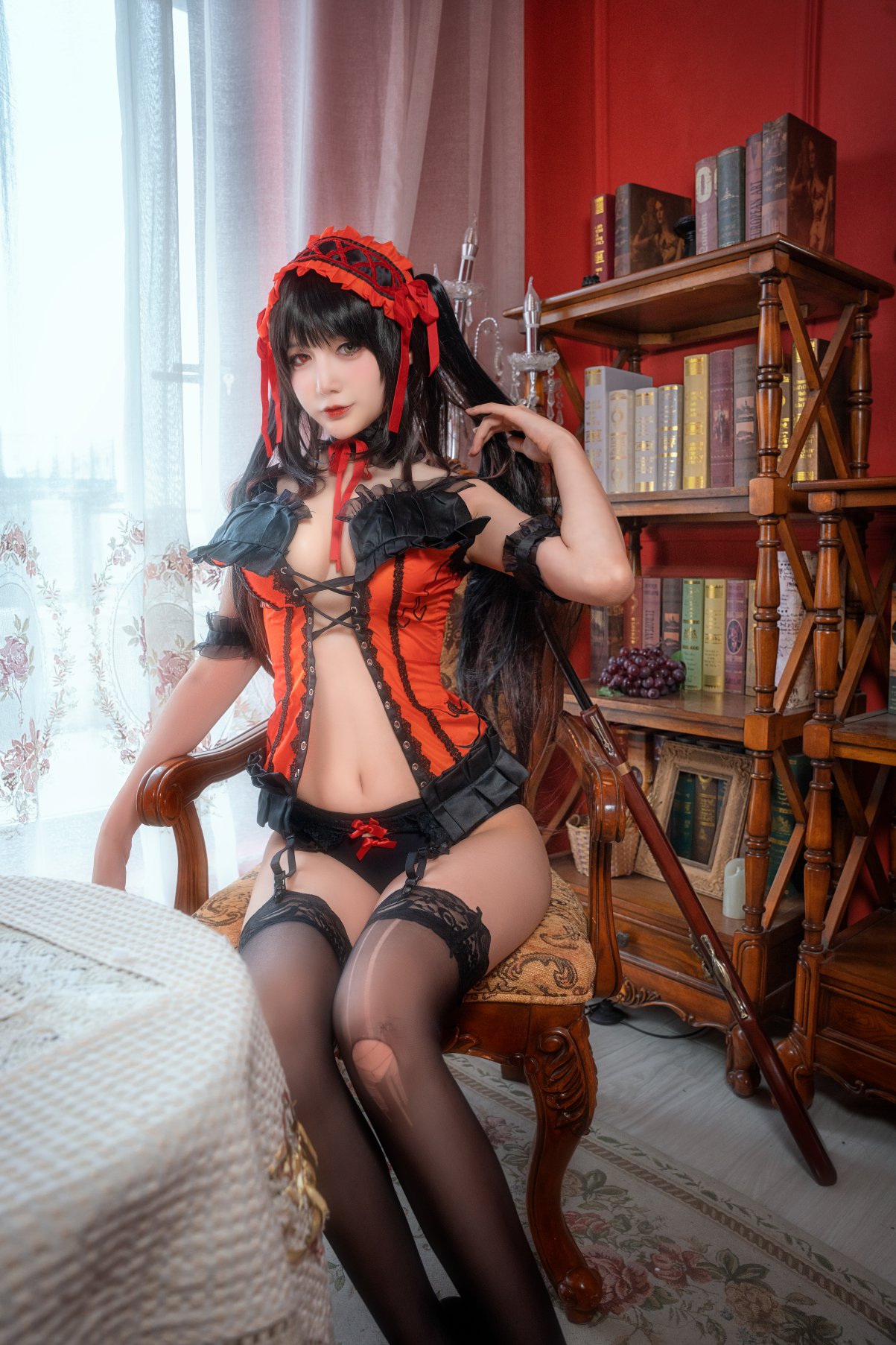 Coser@仙九Airi Vol.007 狂三内衣 0001