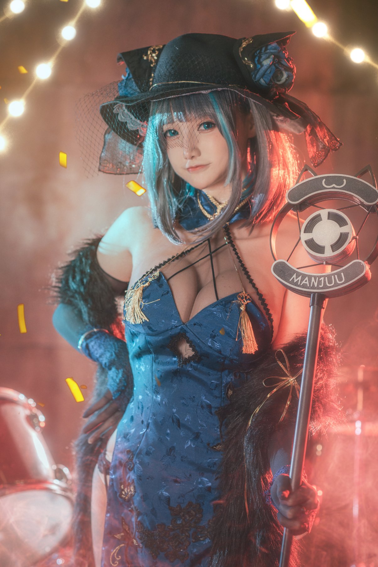 Coser@仙九Airi Vol.003 柴郡旗袍 0006