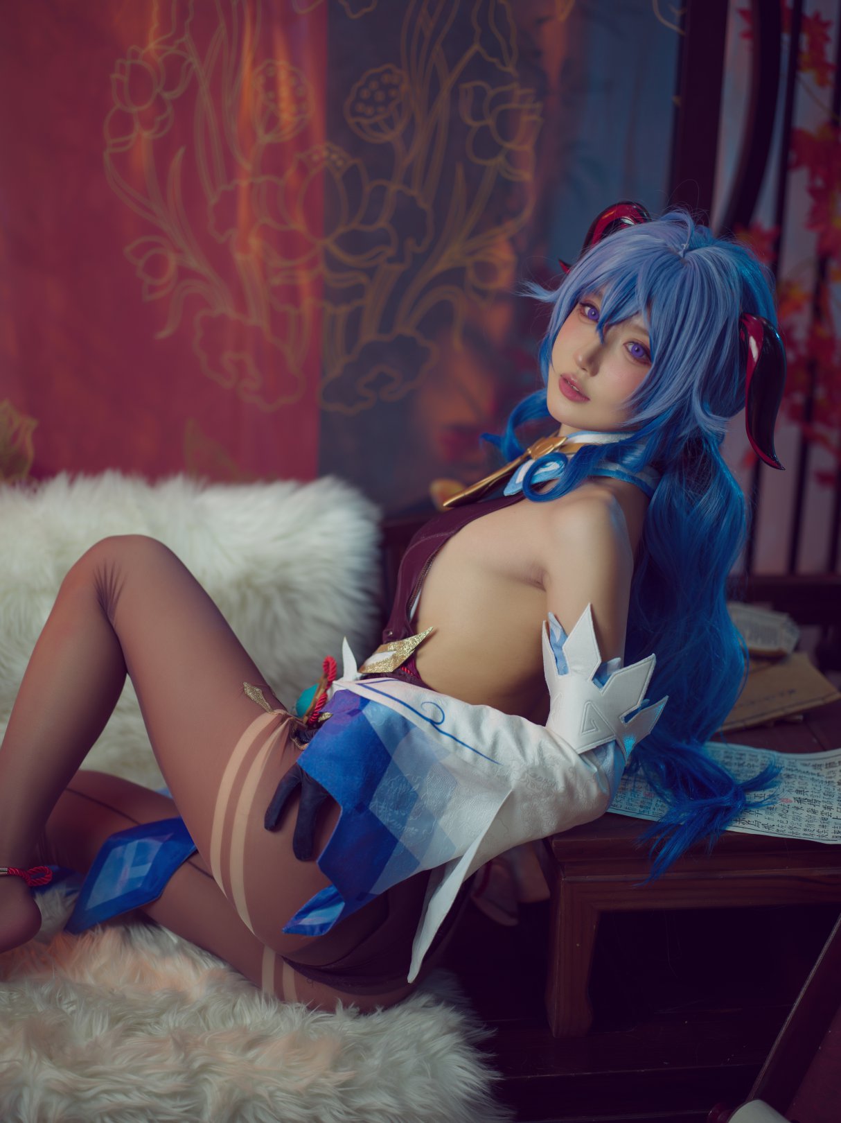 Coser@阿包也是兔娘 Vol.040 原神 甘雨 0006