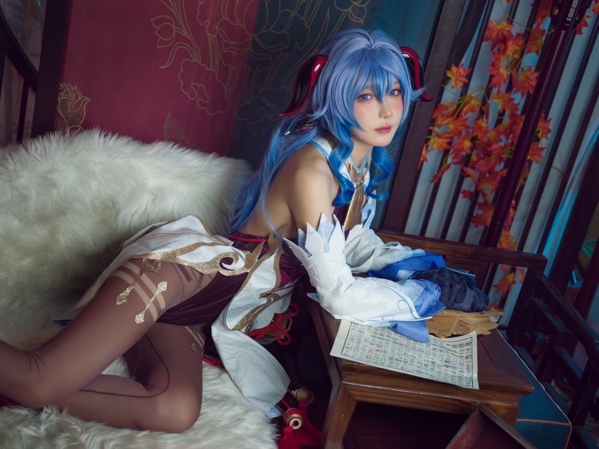 Coser@阿包也是兔娘 Vol.040 原神 甘雨 0028