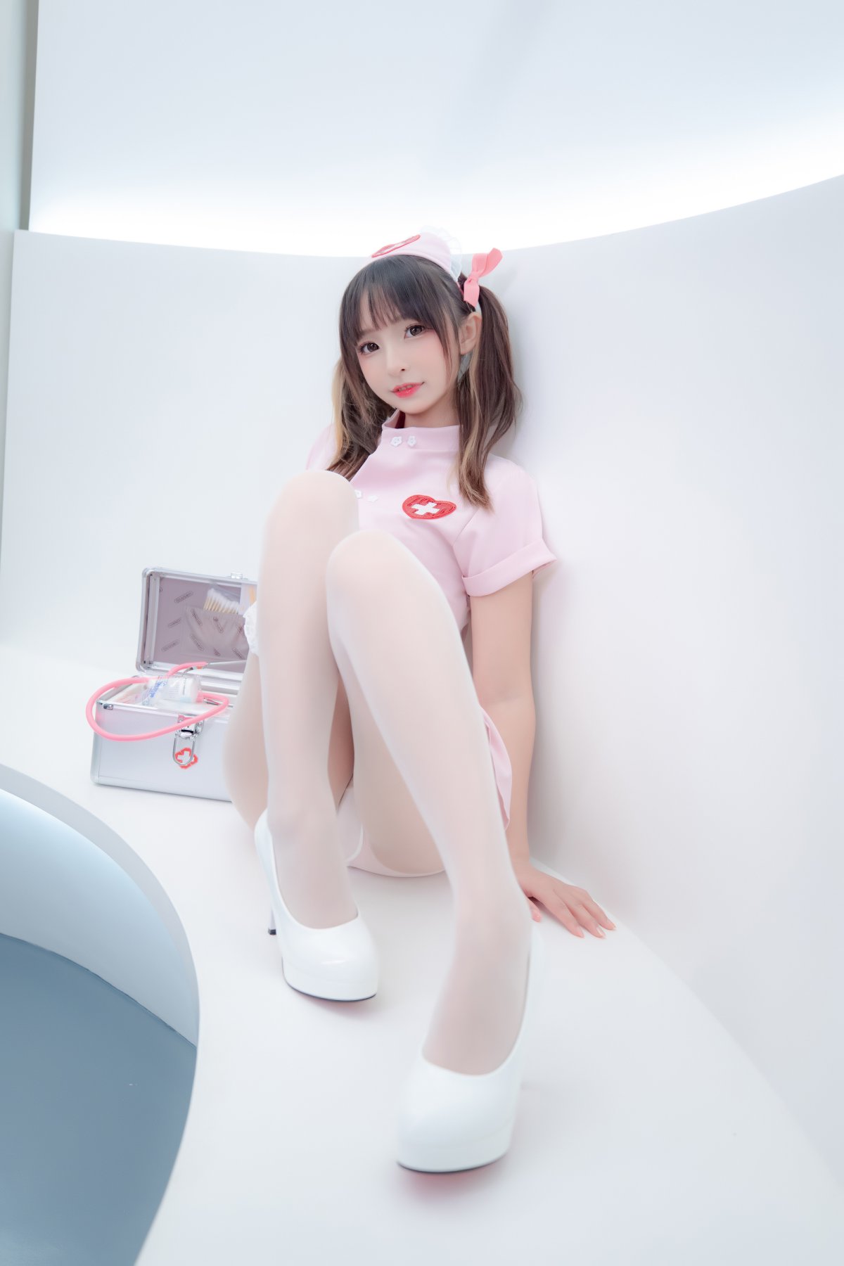 Coser@神楽坂真冬 Vol.072 白丝护士 B 0107