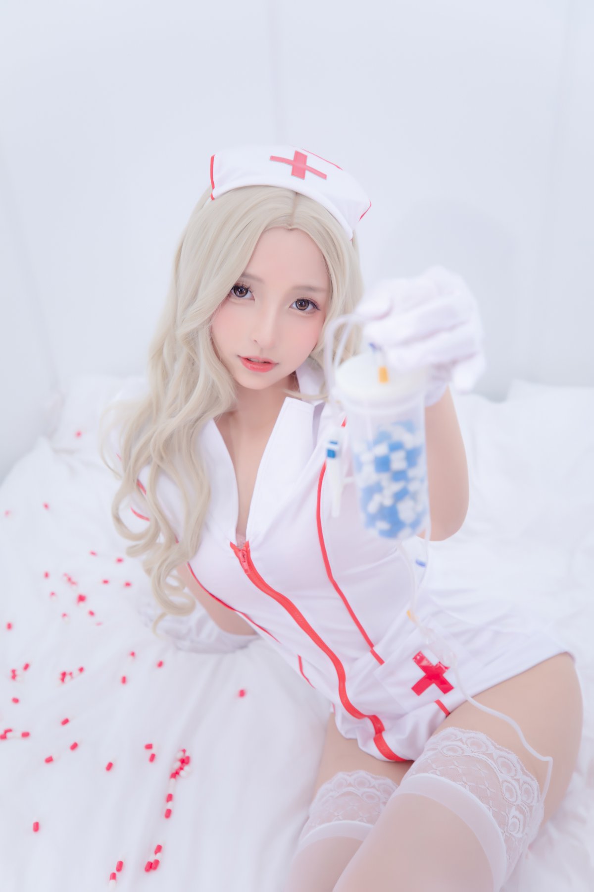 Coser@神楽坂真冬 Vol.072 白丝护士 A 0019