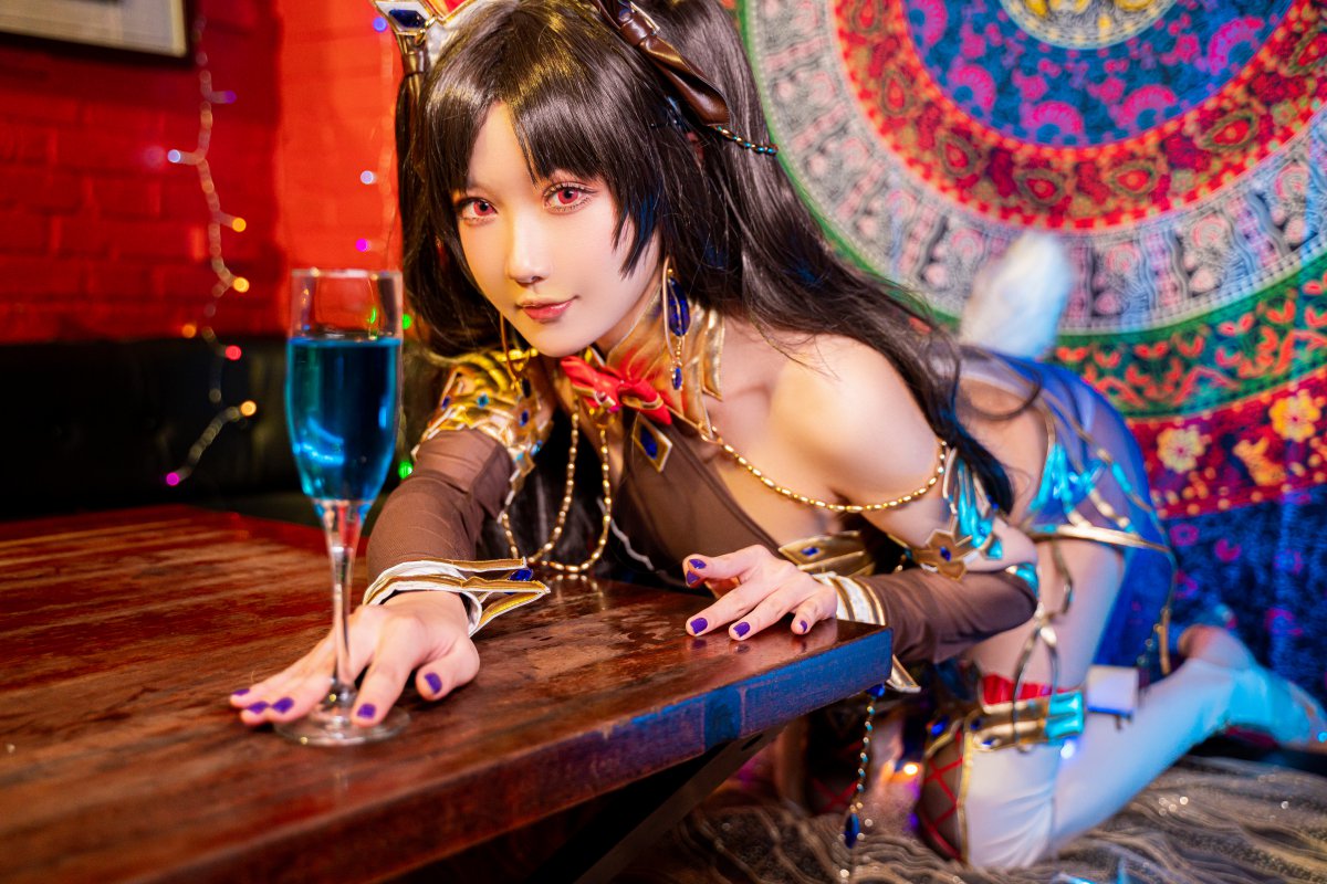 Coser@阿包也是兔娘 Vol.034 弓凛兔女郎 0018